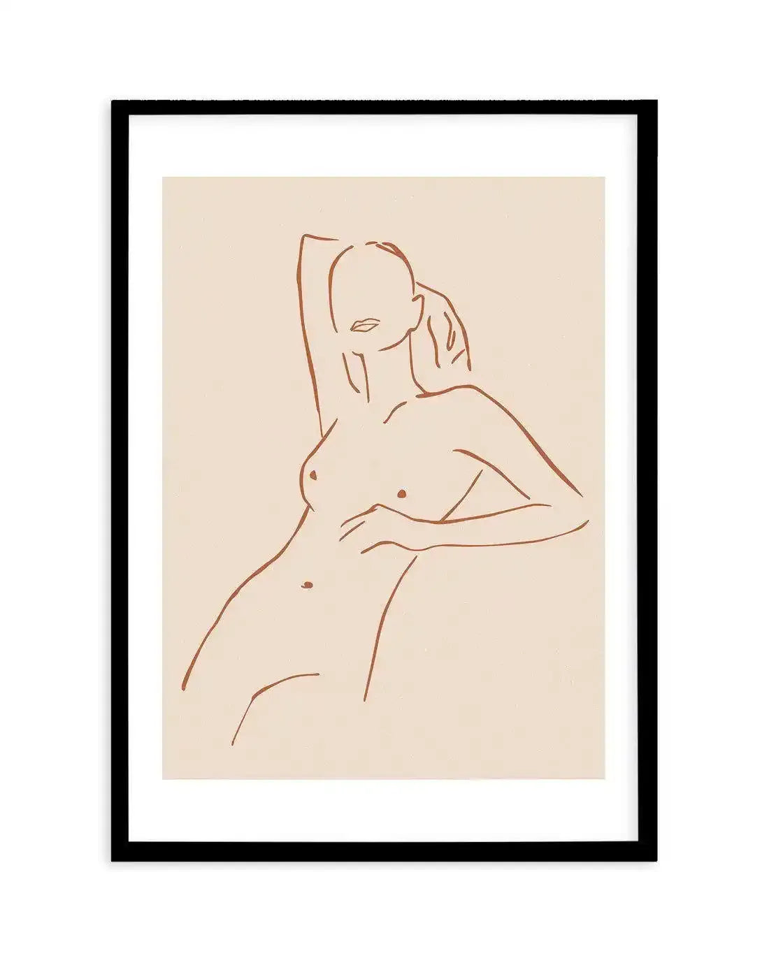 Female Form III | Terracotta Art Print-Buy-Bohemian-Wall-Art-Print-And-Boho-Pictures-from-Olive-et-Oriel-Bohemian-Wall-Art-Print-And-Boho-Pictures-And-Also-Boho-Abstract-Art-Paintings-On-Canvas-For-A-Girls-Bedroom-Wall-Decor-Collection-of-Boho-Style-Feminine-Art-Poster-and-Framed-Artwork-Update-Your-Home-Decorating-Style-With-These-Beautiful-Wall-Art-Prints-Australia