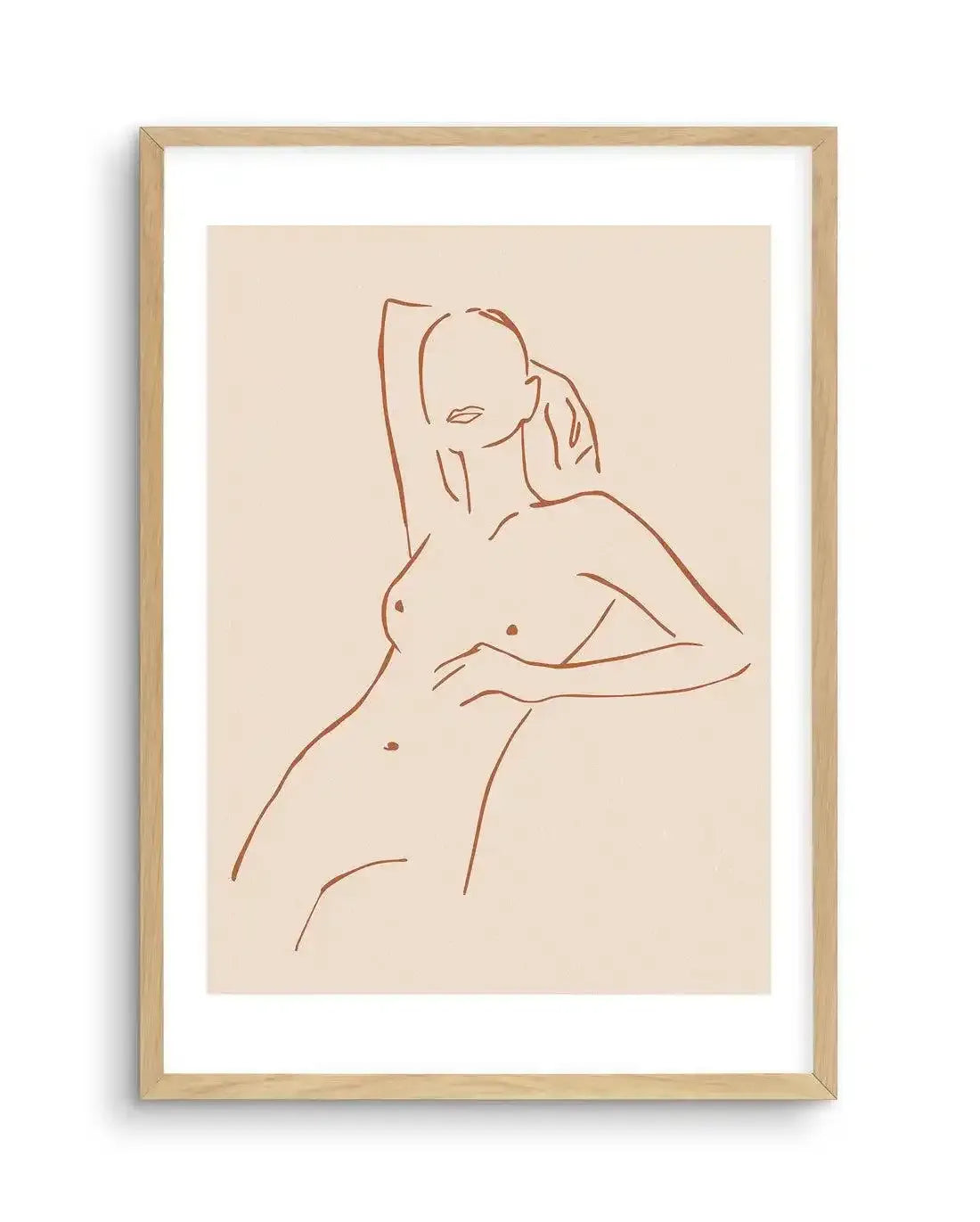 Female Form III | Terracotta Art Print-Buy-Bohemian-Wall-Art-Print-And-Boho-Pictures-from-Olive-et-Oriel-Bohemian-Wall-Art-Print-And-Boho-Pictures-And-Also-Boho-Abstract-Art-Paintings-On-Canvas-For-A-Girls-Bedroom-Wall-Decor-Collection-of-Boho-Style-Feminine-Art-Poster-and-Framed-Artwork-Update-Your-Home-Decorating-Style-With-These-Beautiful-Wall-Art-Prints-Australia