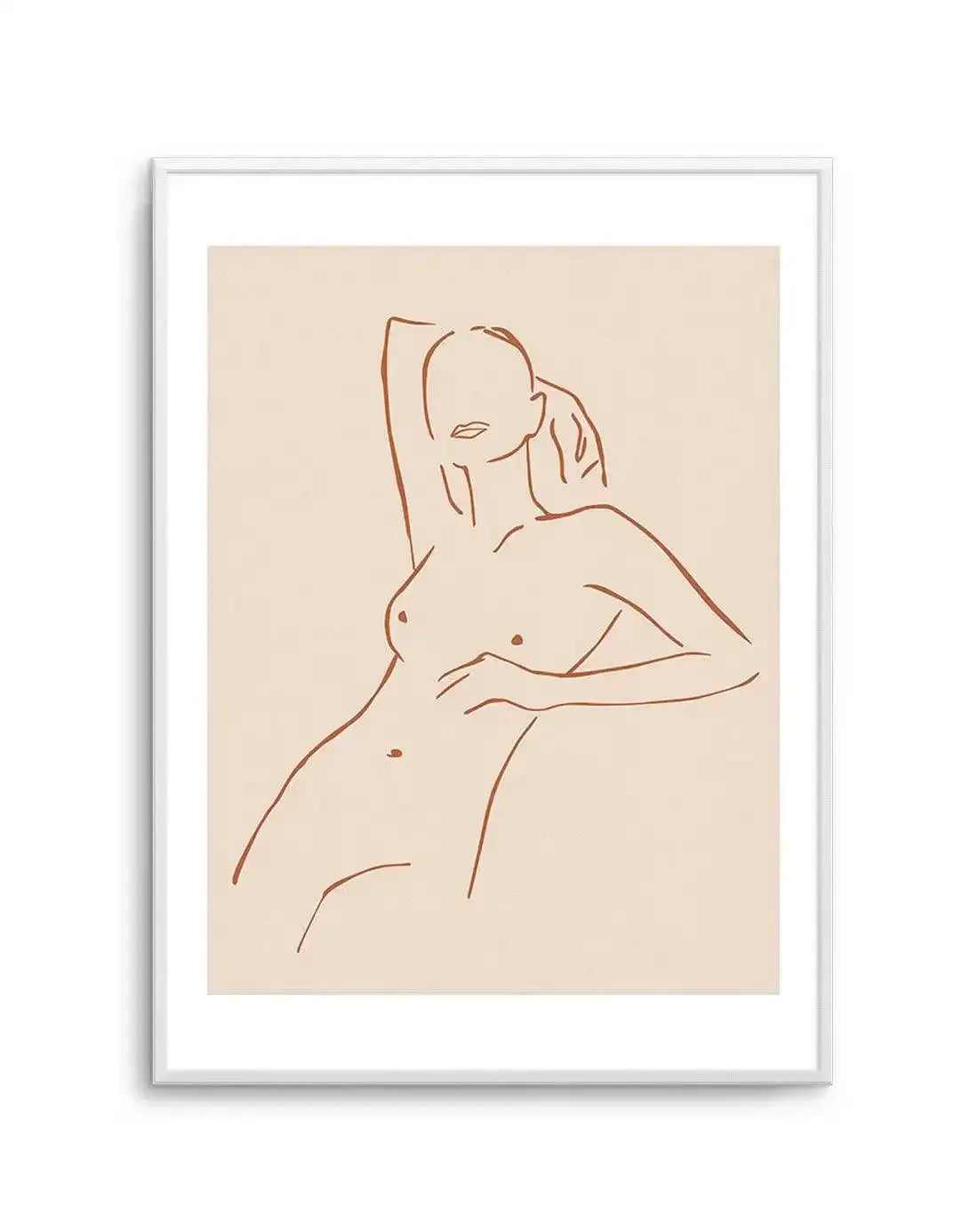 Female Form III | Terracotta Art Print-Buy-Bohemian-Wall-Art-Print-And-Boho-Pictures-from-Olive-et-Oriel-Bohemian-Wall-Art-Print-And-Boho-Pictures-And-Also-Boho-Abstract-Art-Paintings-On-Canvas-For-A-Girls-Bedroom-Wall-Decor-Collection-of-Boho-Style-Feminine-Art-Poster-and-Framed-Artwork-Update-Your-Home-Decorating-Style-With-These-Beautiful-Wall-Art-Prints-Australia