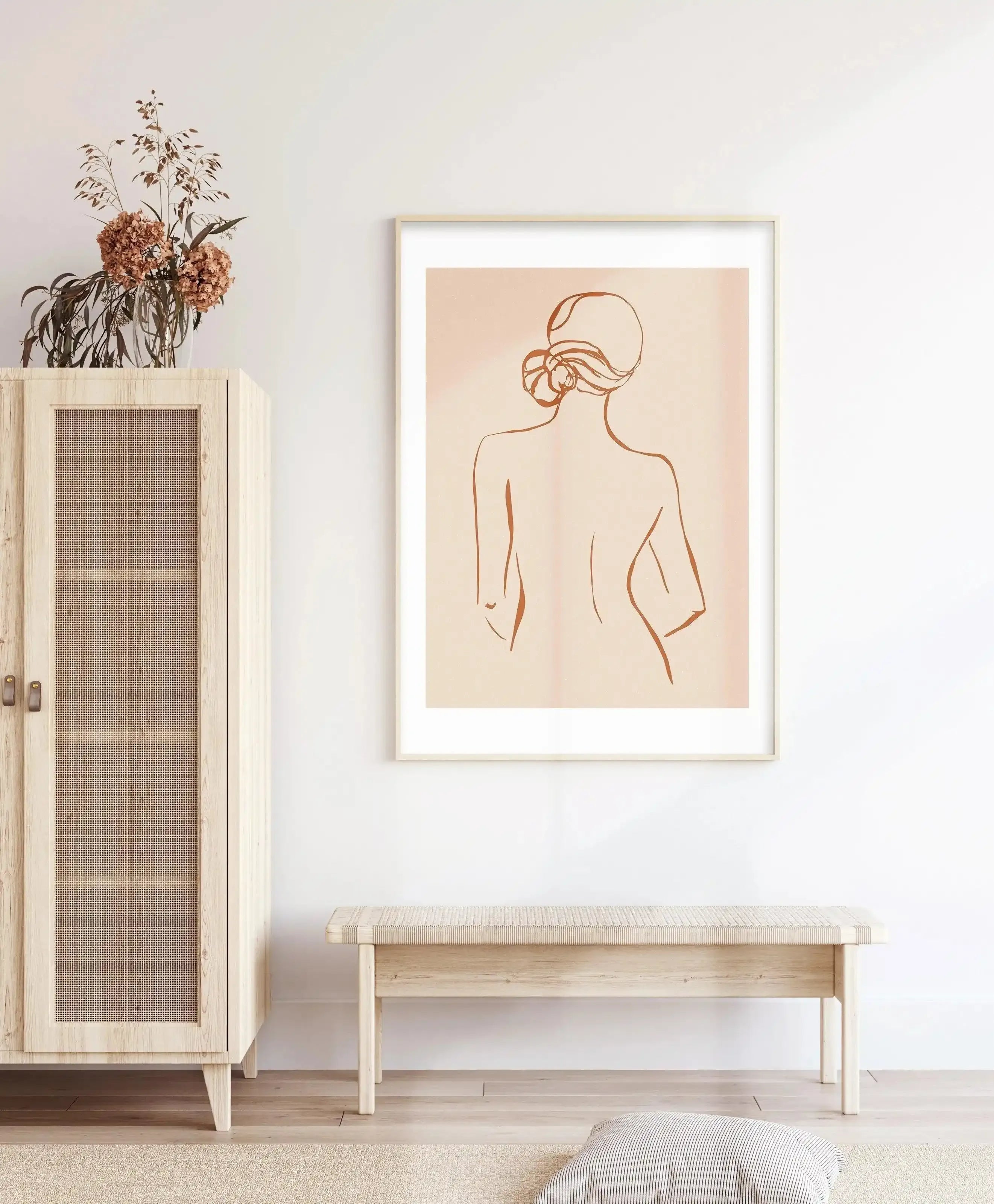 Female Form IV | Terracotta Art Print-Buy-Bohemian-Wall-Art-Print-And-Boho-Pictures-from-Olive-et-Oriel-Bohemian-Wall-Art-Print-And-Boho-Pictures-And-Also-Boho-Abstract-Art-Paintings-On-Canvas-For-A-Girls-Bedroom-Wall-Decor-Collection-of-Boho-Style-Feminine-Art-Poster-and-Framed-Artwork-Update-Your-Home-Decorating-Style-With-These-Beautiful-Wall-Art-Prints-Australia