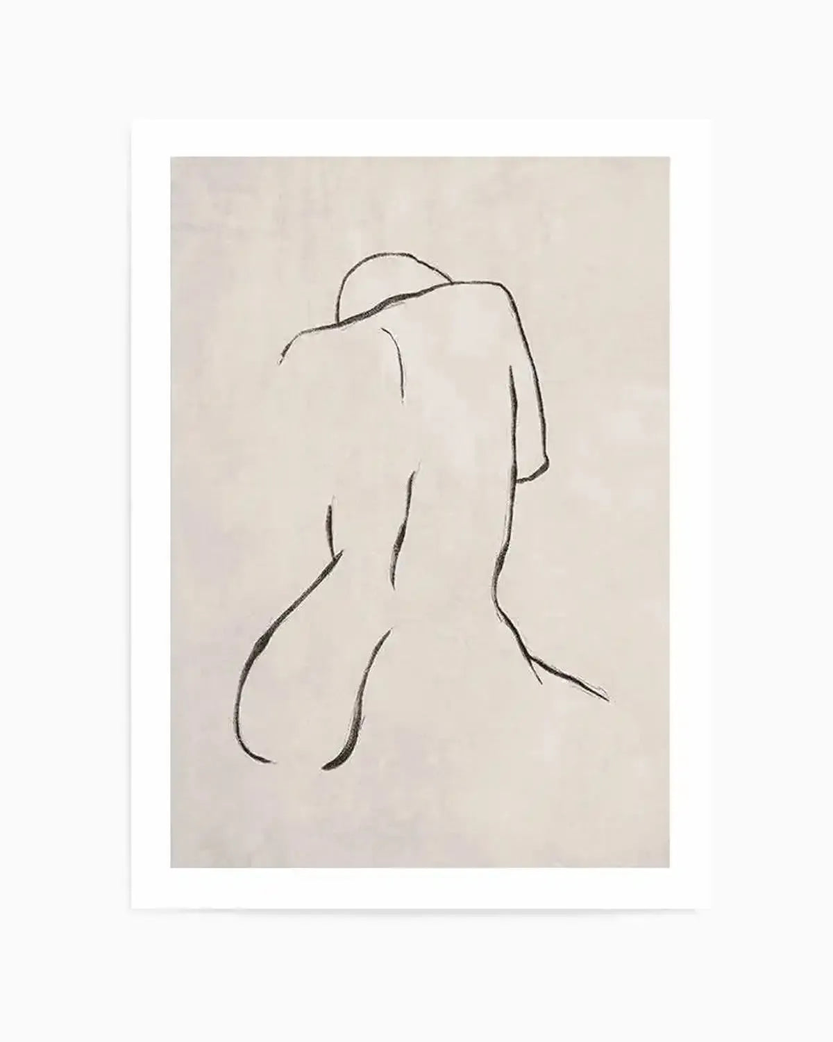 Female Form | Terra Art Print from Olive et Oriel where you can shop wallpaper and artworks online