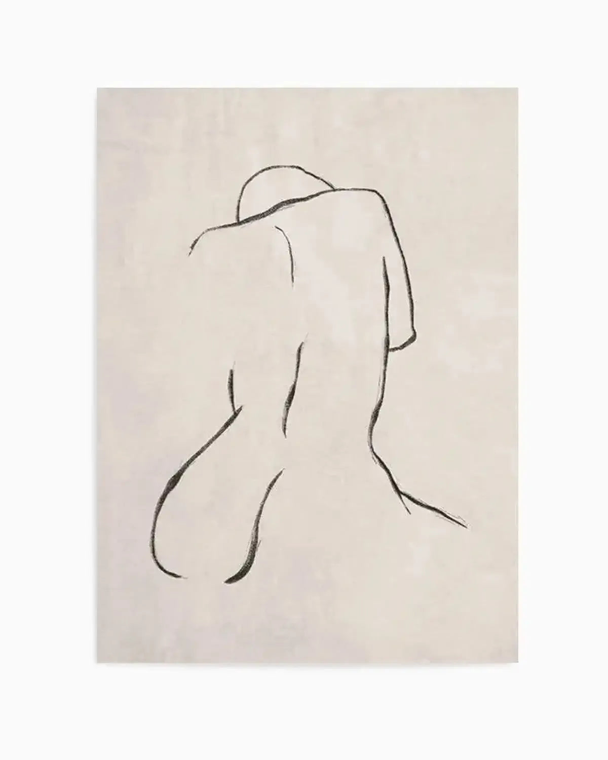 Female Form | Terra Art Print from Olive et Oriel where you can shop wallpaper and artworks online