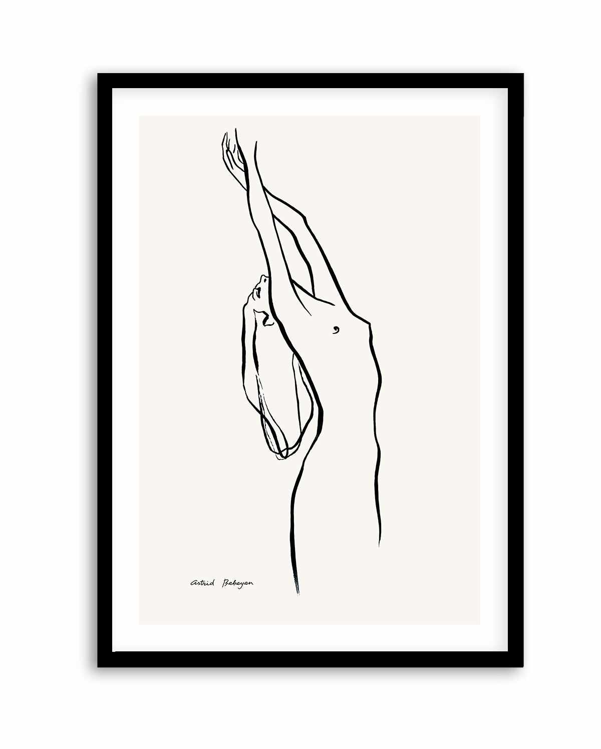 Female Outlines I by Astrid Babayan | Art Print