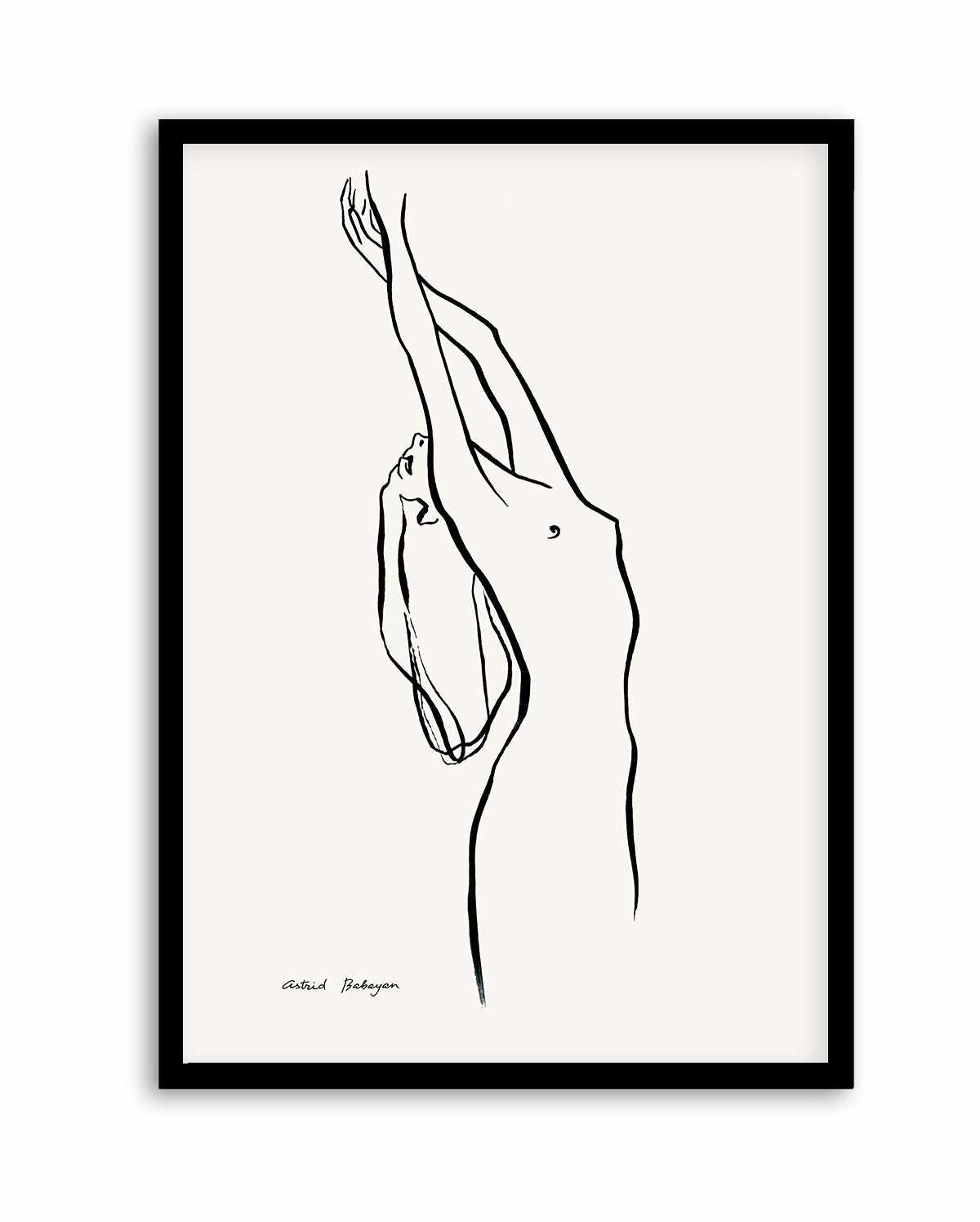 Female Outlines I by Astrid Babayan | Art Print