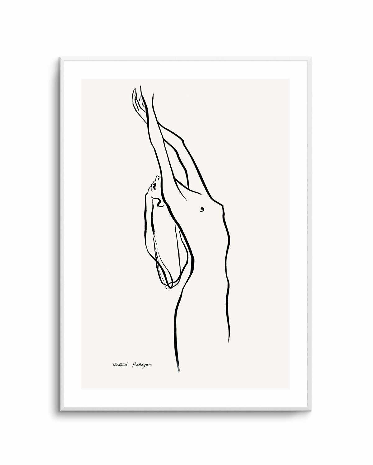 Female Outlines I by Astrid Babayan | Art Print