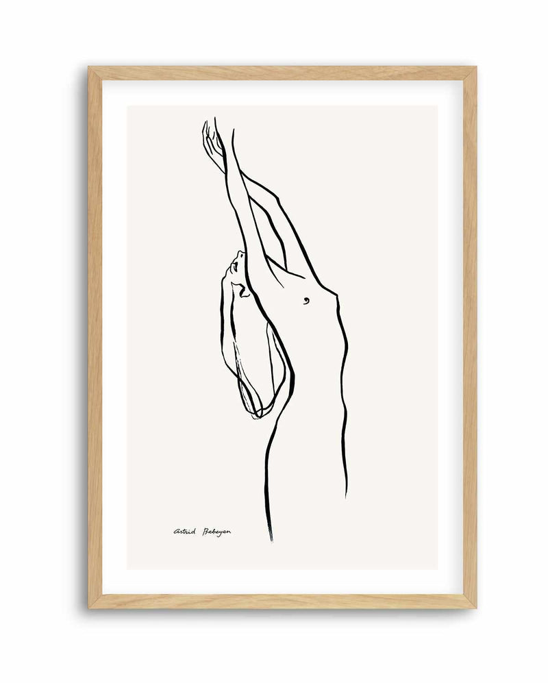 Female Outlines I by Astrid Babayan | Art Print
