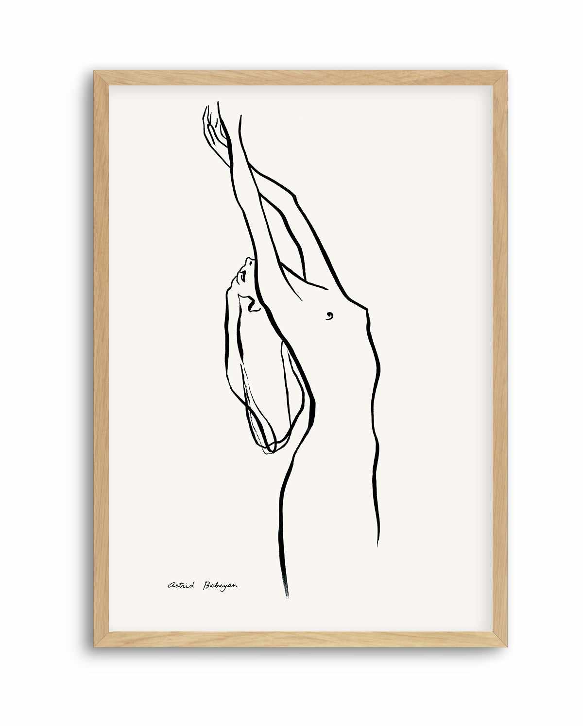 Female Outlines I by Astrid Babayan | Art Print