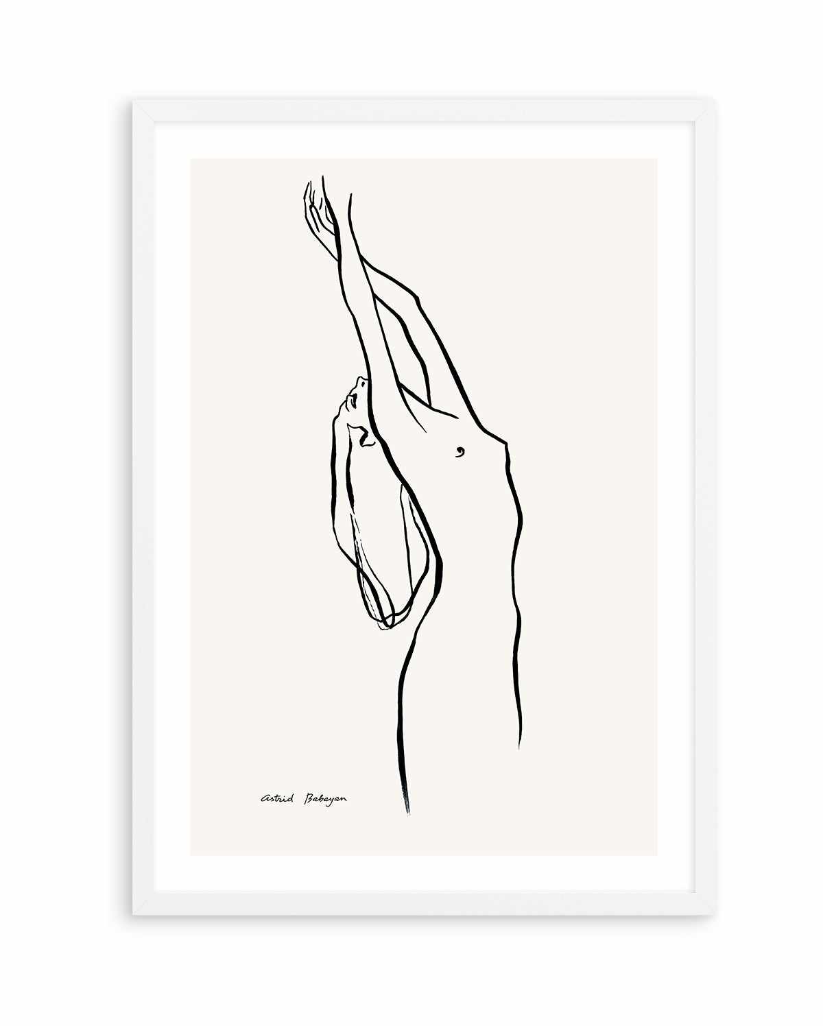 Female Outlines I by Astrid Babayan | Art Print