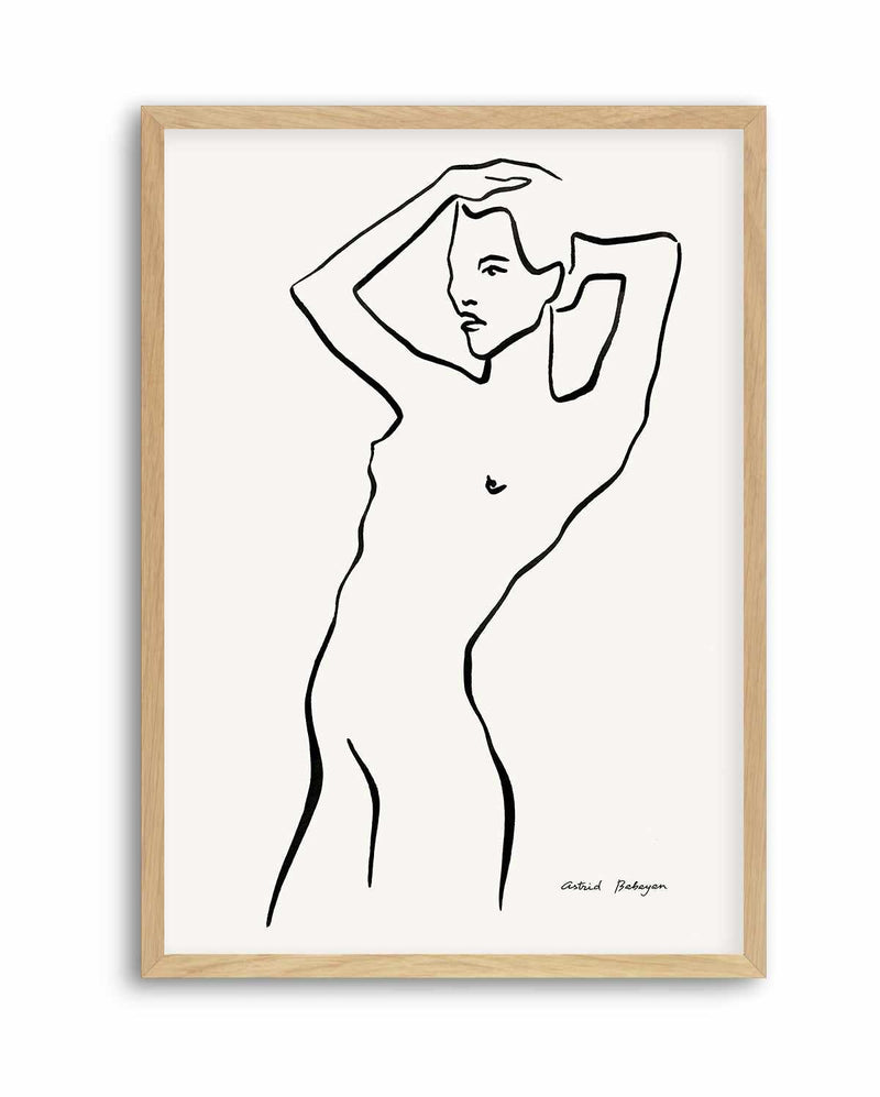 Female Outlines II by Astrid Babayan | Art Print