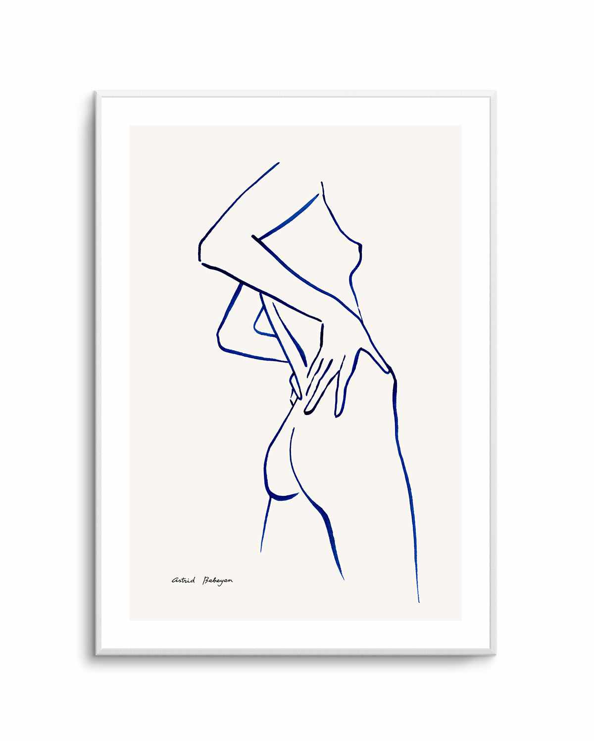 Female Outlines III by Astrid Babayan | Art Print