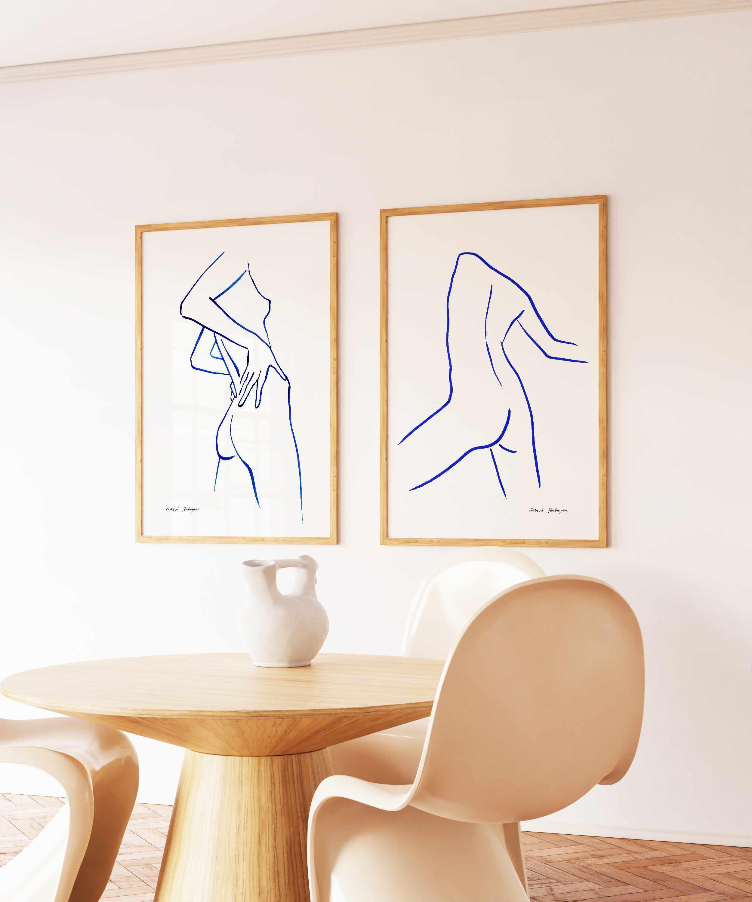 Female Outlines IV by Astrid Babayan | Art Print