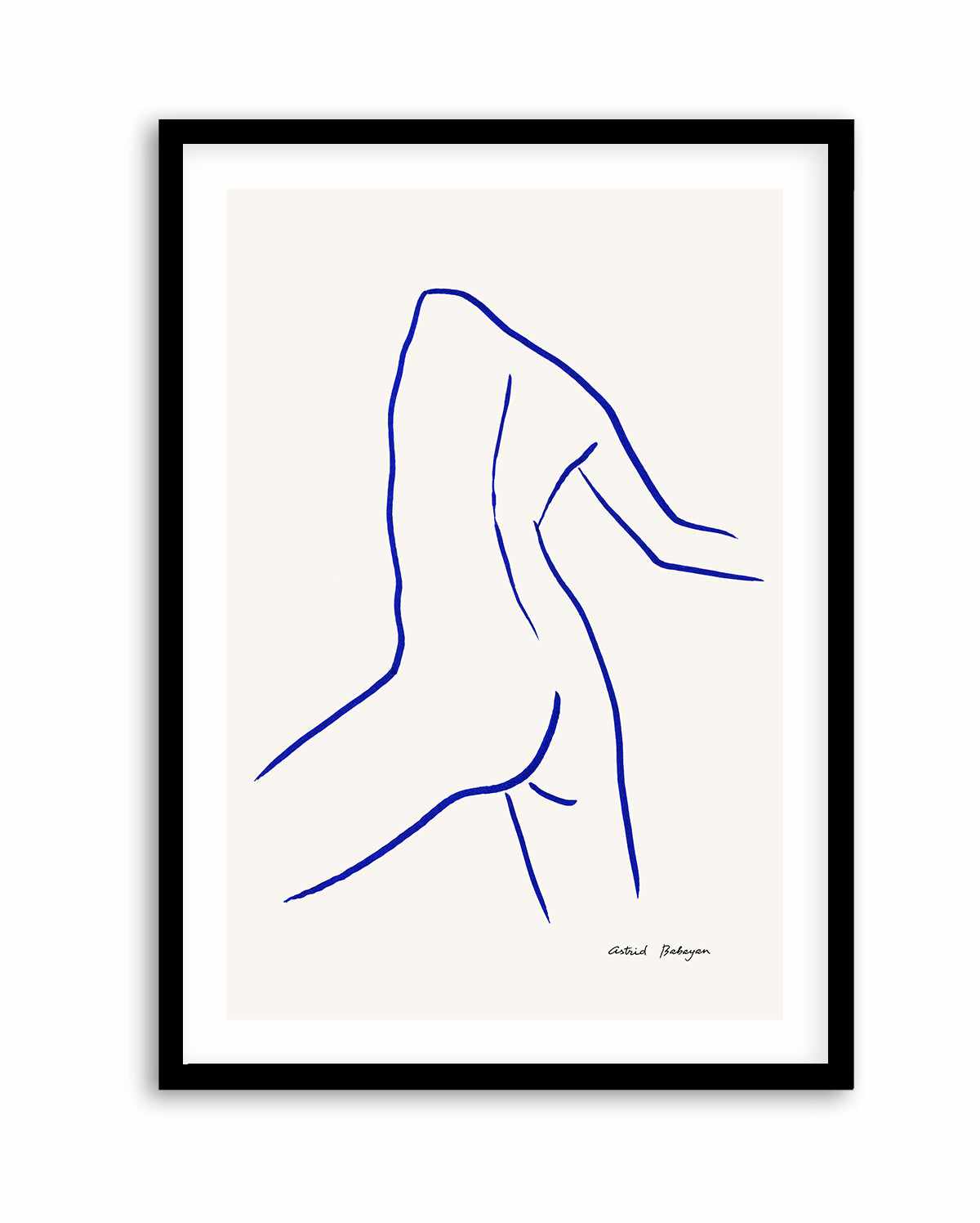 Female Outlines IV by Astrid Babayan | Art Print