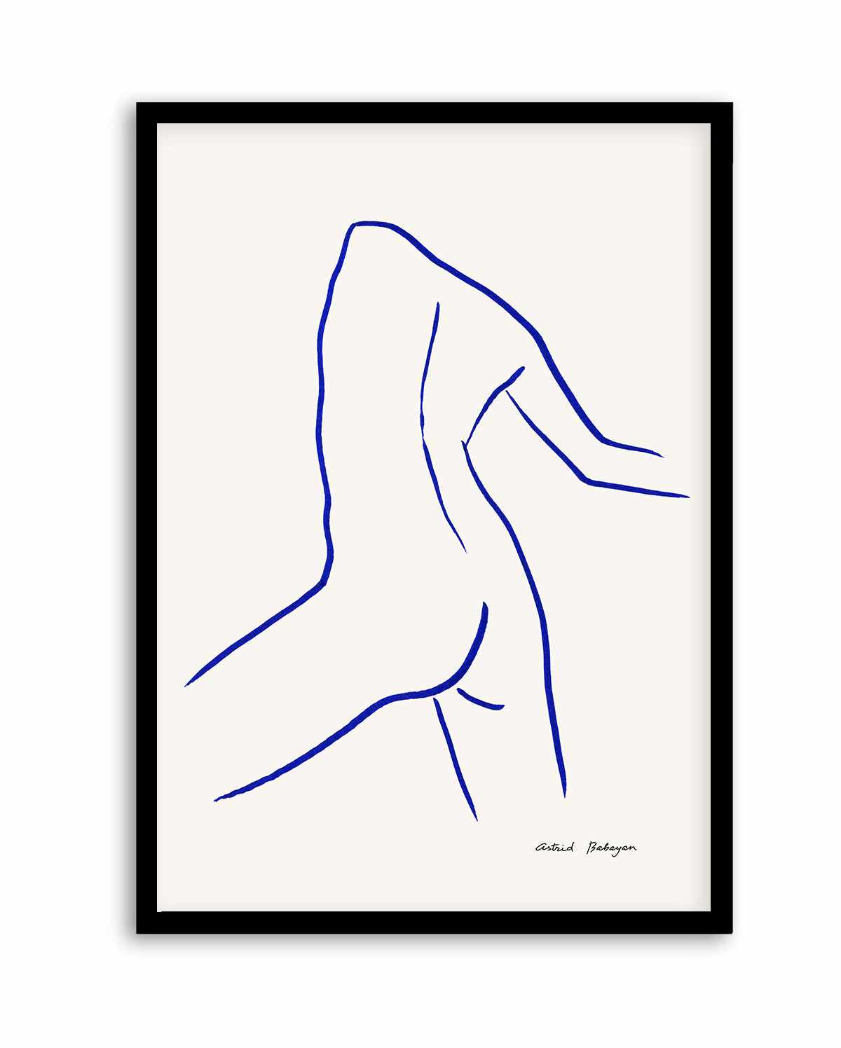 Female Outlines IV by Astrid Babayan | Art Print