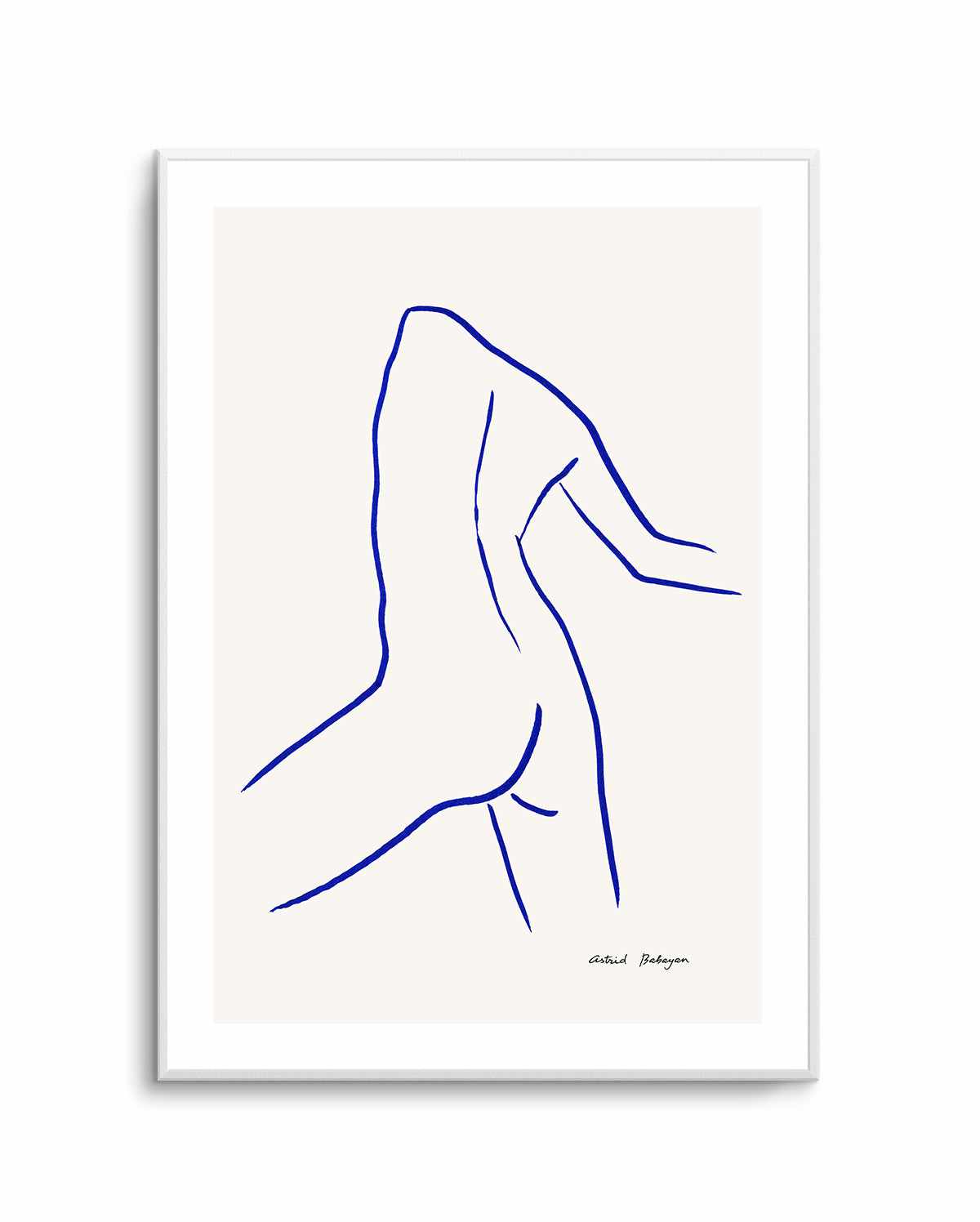 Female Outlines IV by Astrid Babayan | Art Print