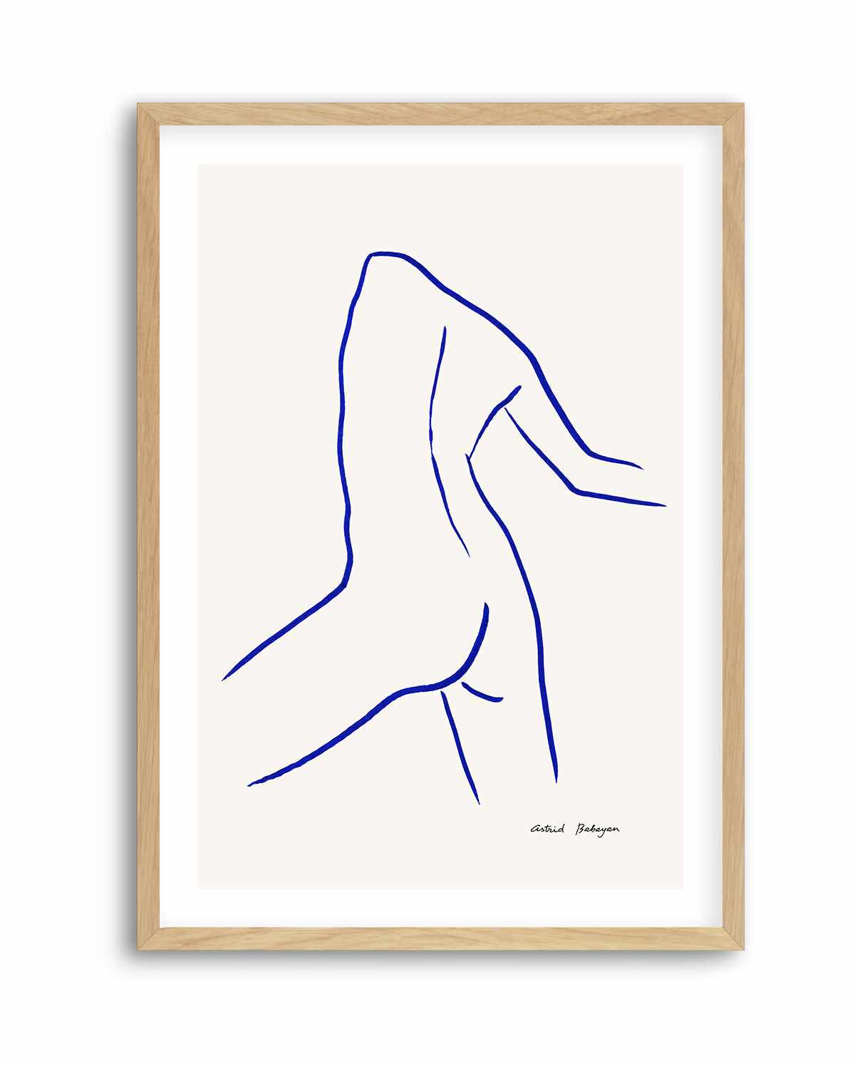 Female Outlines IV by Astrid Babayan | Art Print