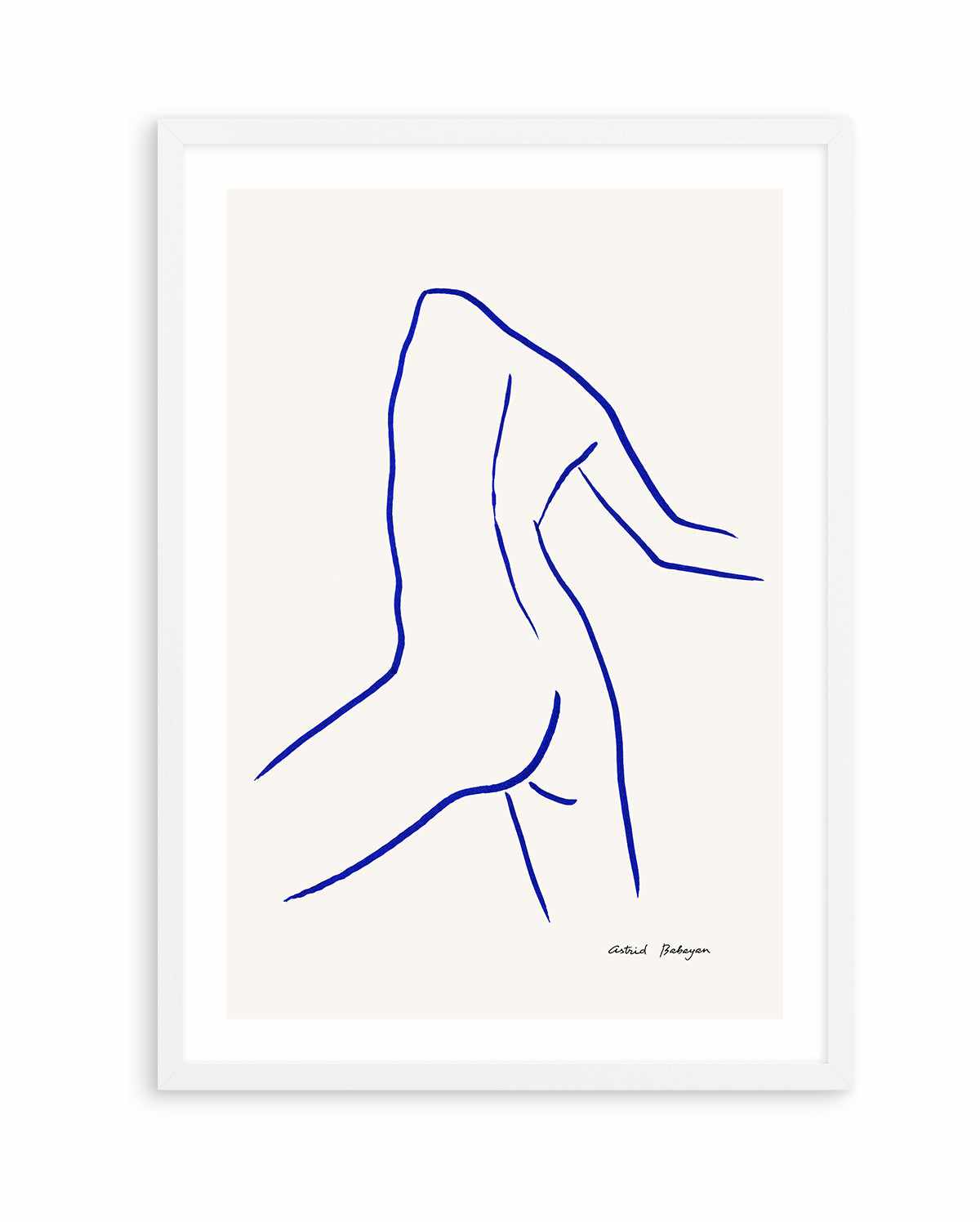 Female Outlines IV by Astrid Babayan | Art Print