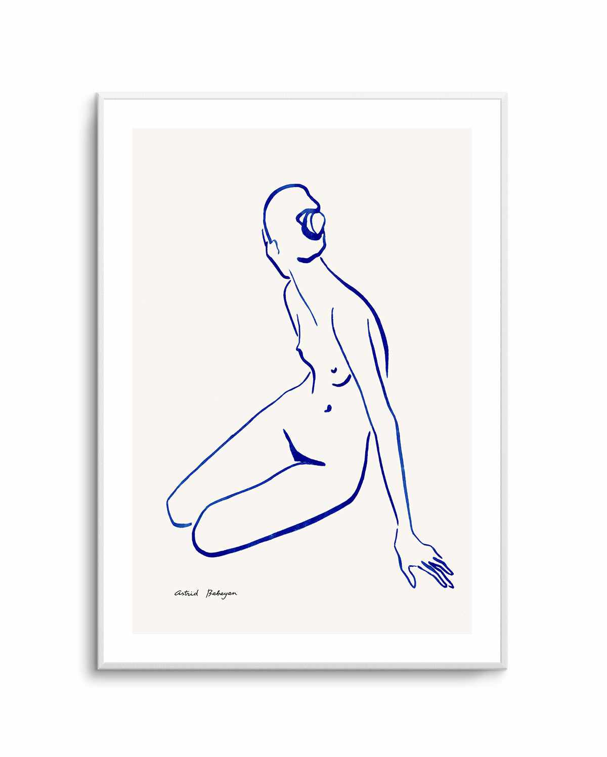 Female Outlines V by Astrid Babayan | Art Print