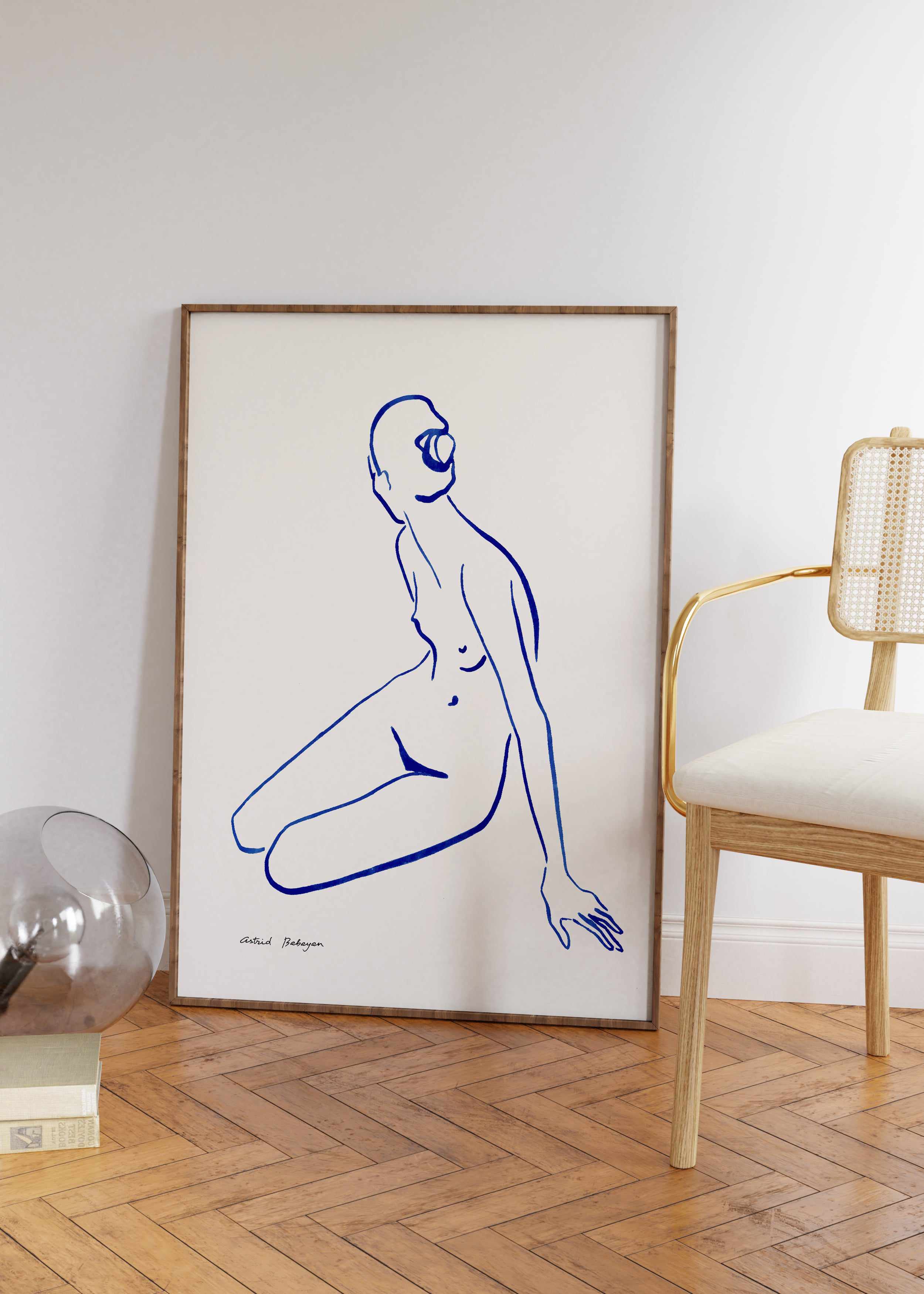 Female Outlines V by Astrid Babayan | Art Print