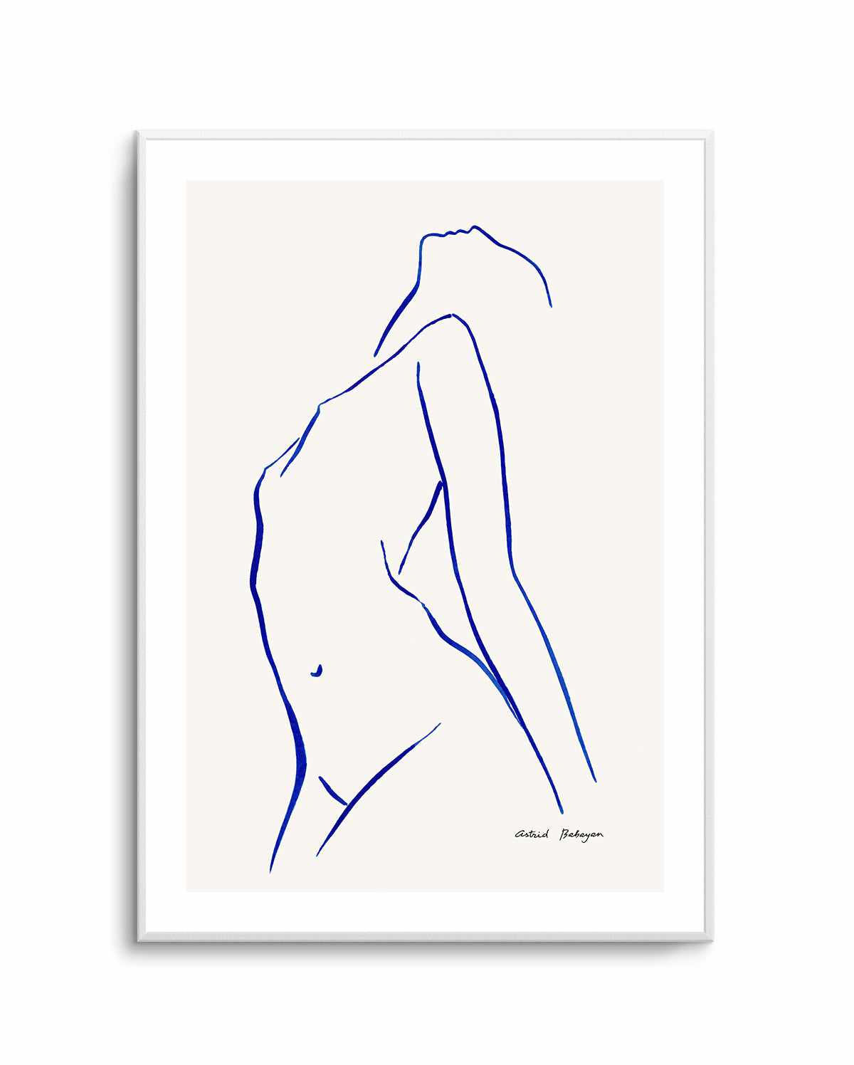 Female Outlines VI by Astrid Babayan | Art Print