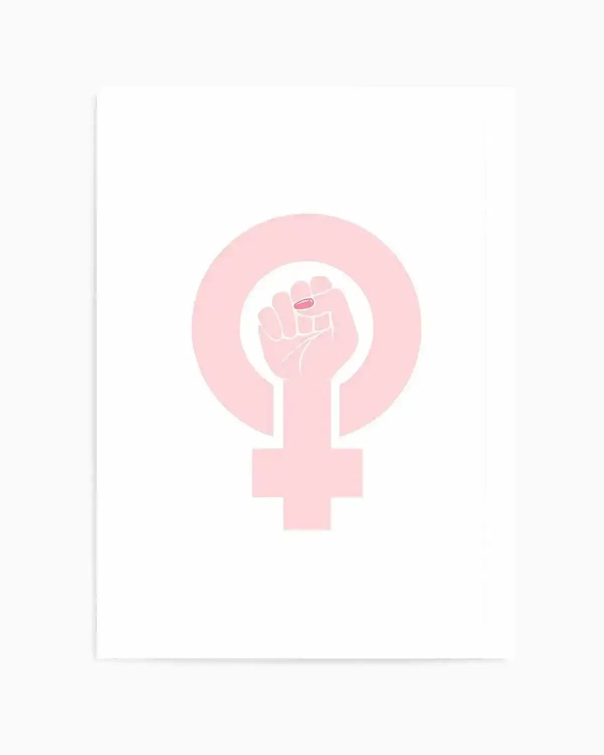 Female Power Symbol Art Print from Olive et Oriel where you can shop wallpaper and artworks online