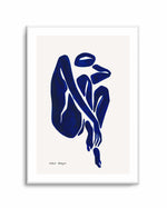 Female Shapes I in Blue III by Astrid Babayan | Art Print