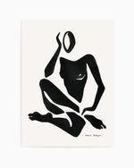 Female Shapes IV in Black I by Astrid Babayan | Art Print
