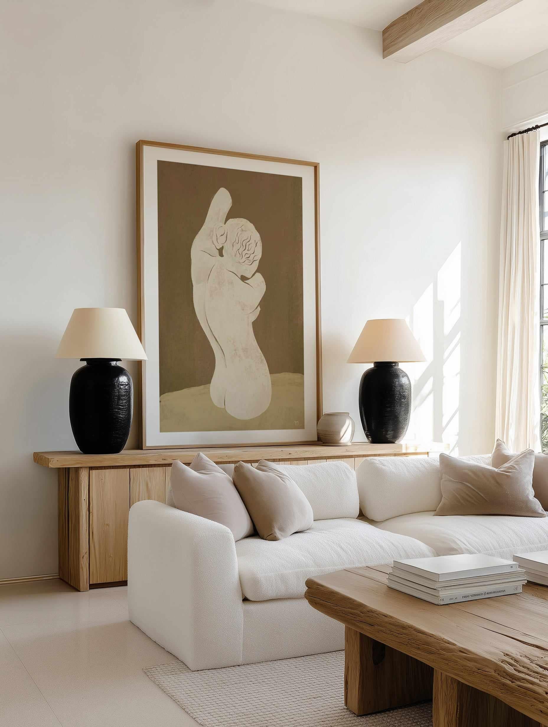 Female Torso by Marco Marella | Art Print from Olive et Oriel where you can shop wallpaper and artworks online