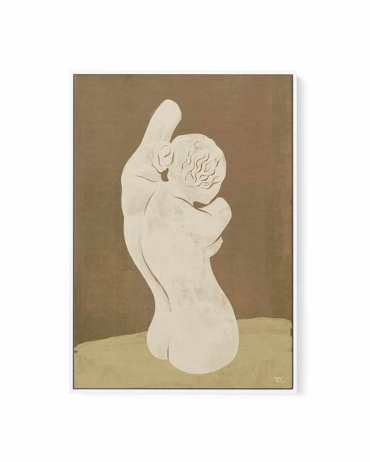Female Torso by Marco Marella | Framed Canvas Art Print from Olive et Oriel where you can shop wallpaper and artworks online