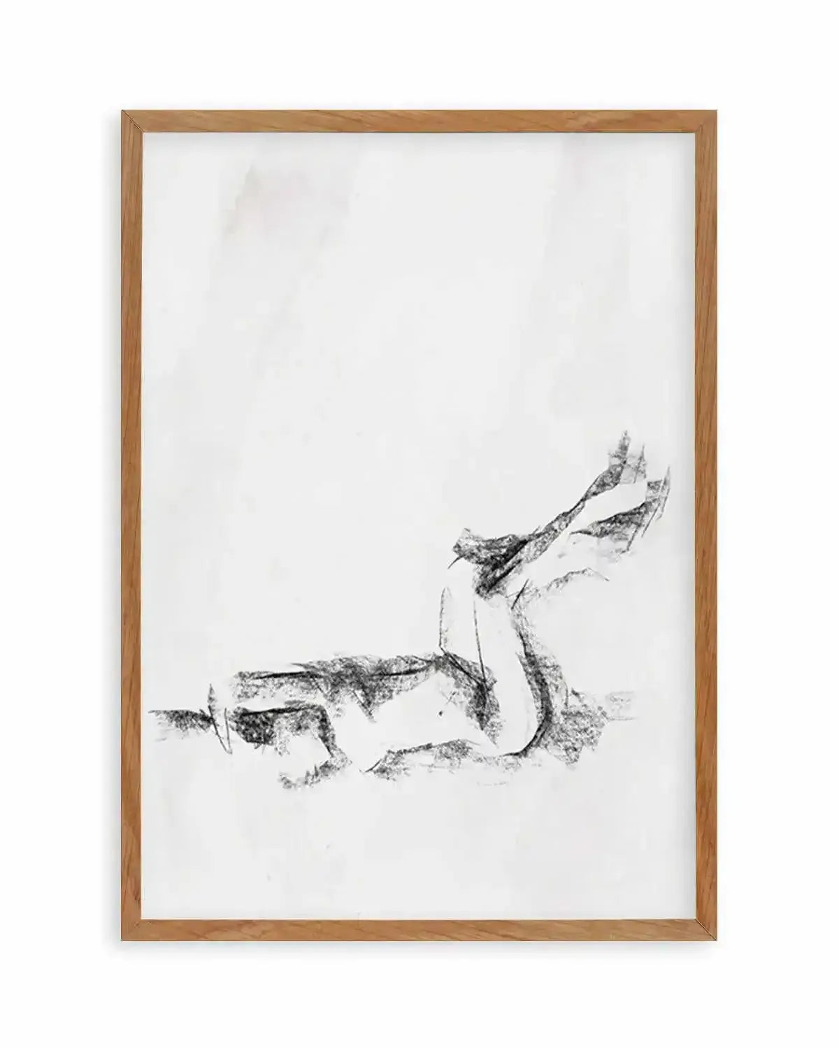 Femme in Charcoal I Art Print from Olive et Oriel where you can shop wallpaper and artworks online