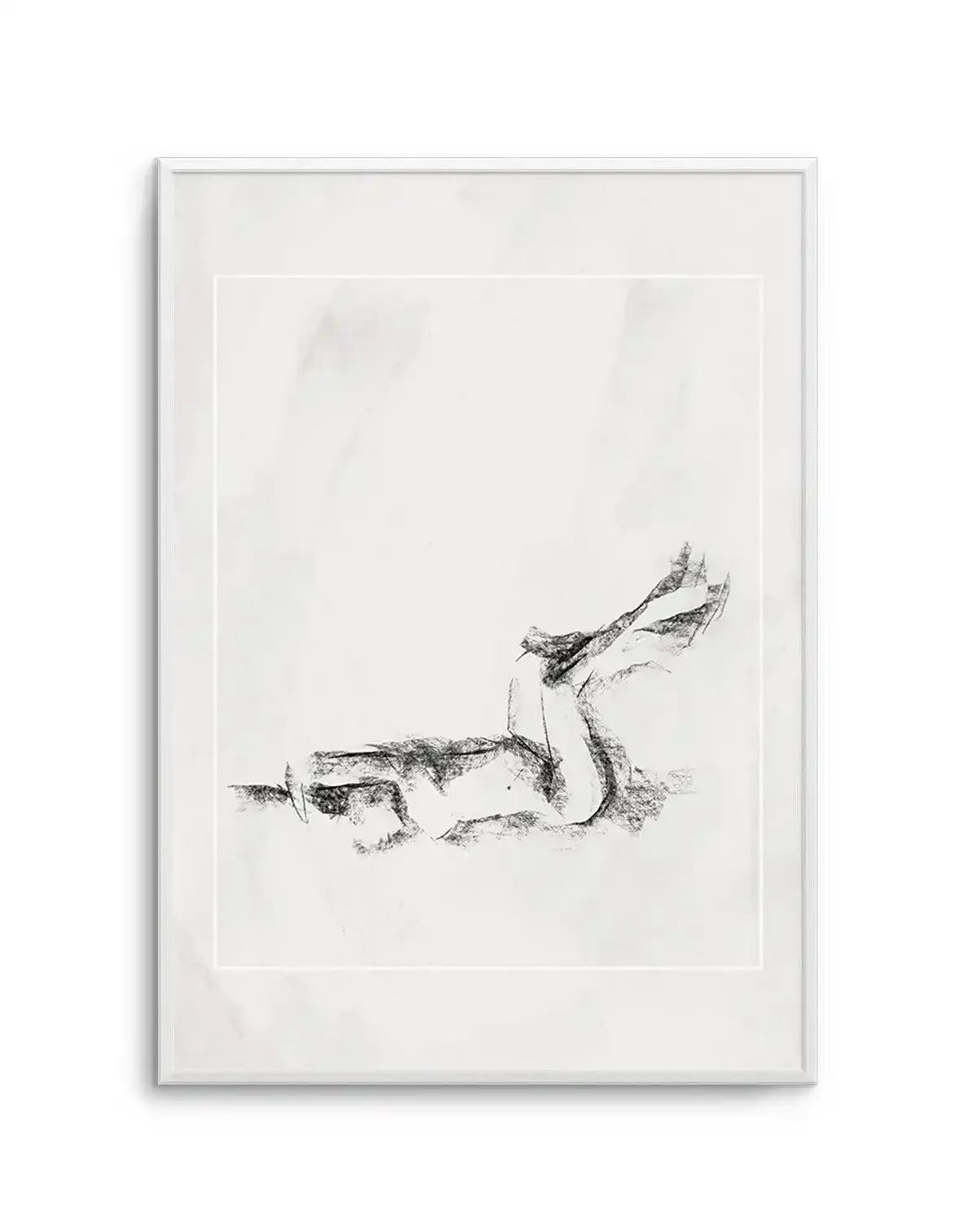 Femme in Charcoal I Art Print-PRINT-Olive et Oriel-Olive et Oriel-Buy-Australian-Art-Prints-Online-with-Olive-et-Oriel-Your-Artwork-Specialists-Austrailia-Decorate-With-Coastal-Photo-Wall-Art-Prints-From-Our-Beach-House-Artwork-Collection-Fine-Poster-and-Framed-Artwork