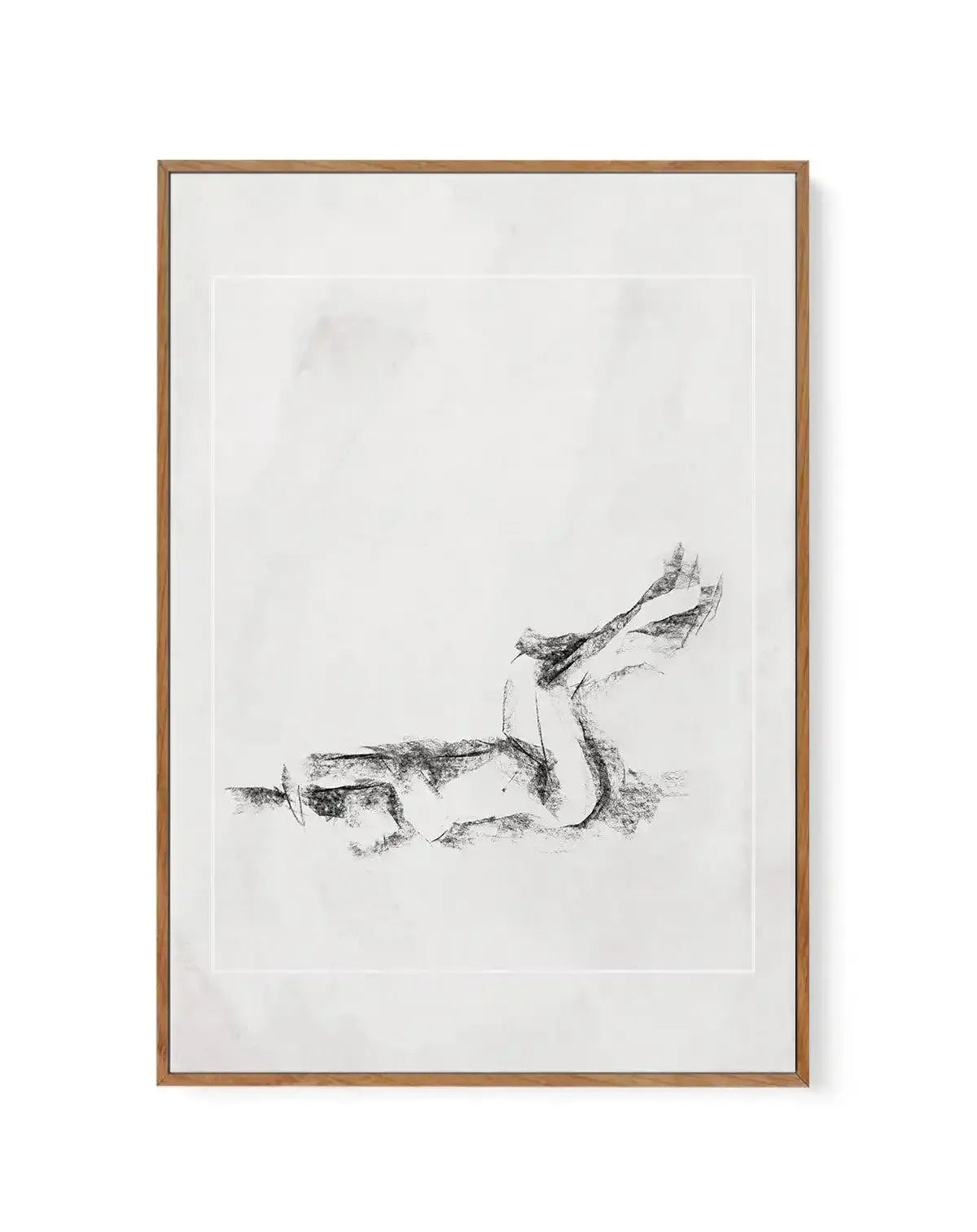 Femme in Charcoal I | Framed Canvas-CANVAS-You can shop wall art online with Olive et Oriel for everything from abstract art to fun kids wall art. Our beautiful modern art prints and canvas art are available from large canvas prints to wall art paintings and our proudly Australian artwork collection offers only the highest quality framed large wall art and canvas art Australia - You can buy fashion photography prints or Hampton print posters and paintings on canvas from Olive et Oriel and have t