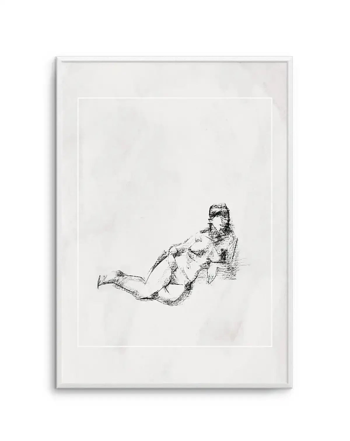 Femme in Charcoal III Art Print-PRINT-Olive et Oriel-Olive et Oriel-Buy-Australian-Art-Prints-Online-with-Olive-et-Oriel-Your-Artwork-Specialists-Austrailia-Decorate-With-Coastal-Photo-Wall-Art-Prints-From-Our-Beach-House-Artwork-Collection-Fine-Poster-and-Framed-Artwork