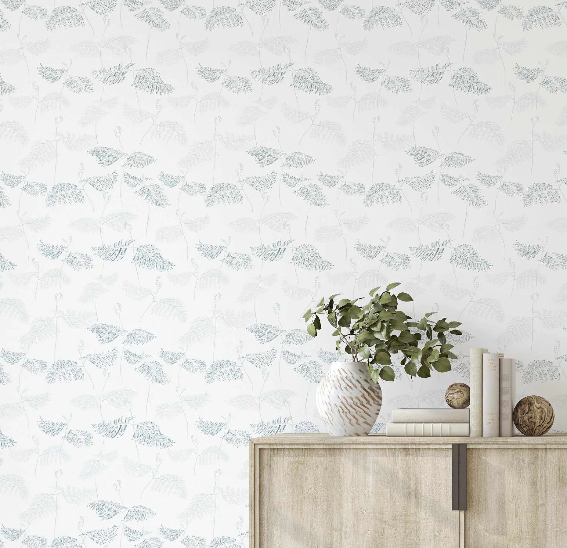 Ferns in Seafoam & Moss Wallpaper-Wallpaper-Buy Kids Removable Wallpaper Online Our Custom Made Children‚àö¬¢‚Äö√á¬®‚Äö√ë¬¢s Wallpapers Are A Fun Way To Decorate And Enhance Boys Bedroom Decor And Girls Bedrooms They Are An Amazing Addition To Your Kids Bedroom Walls Our Collection of Kids Wallpaper Is Sure To Transform Your Kids Rooms Interior Style From Pink Wallpaper To Dinosaur Wallpaper Even Marble Wallpapers For Teen Boys Shop Peel And Stick Wallpaper Online Today With Olive et Oriel