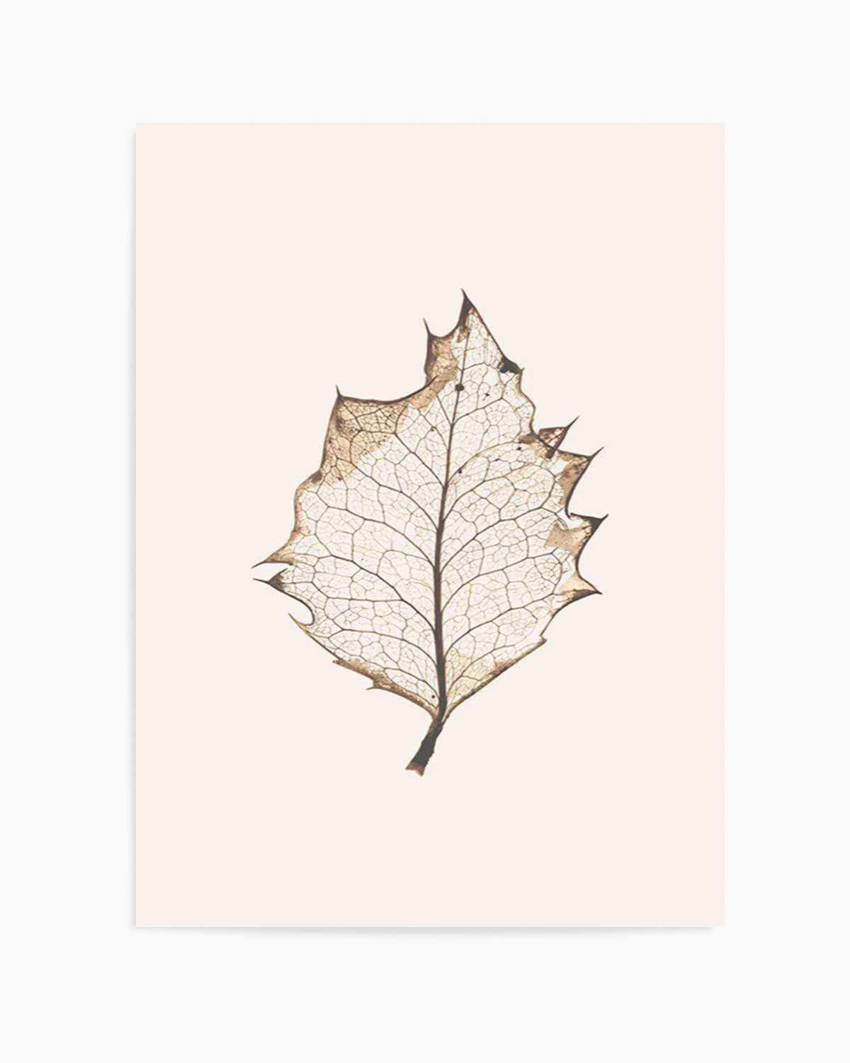 Feuille D'or I Art Print