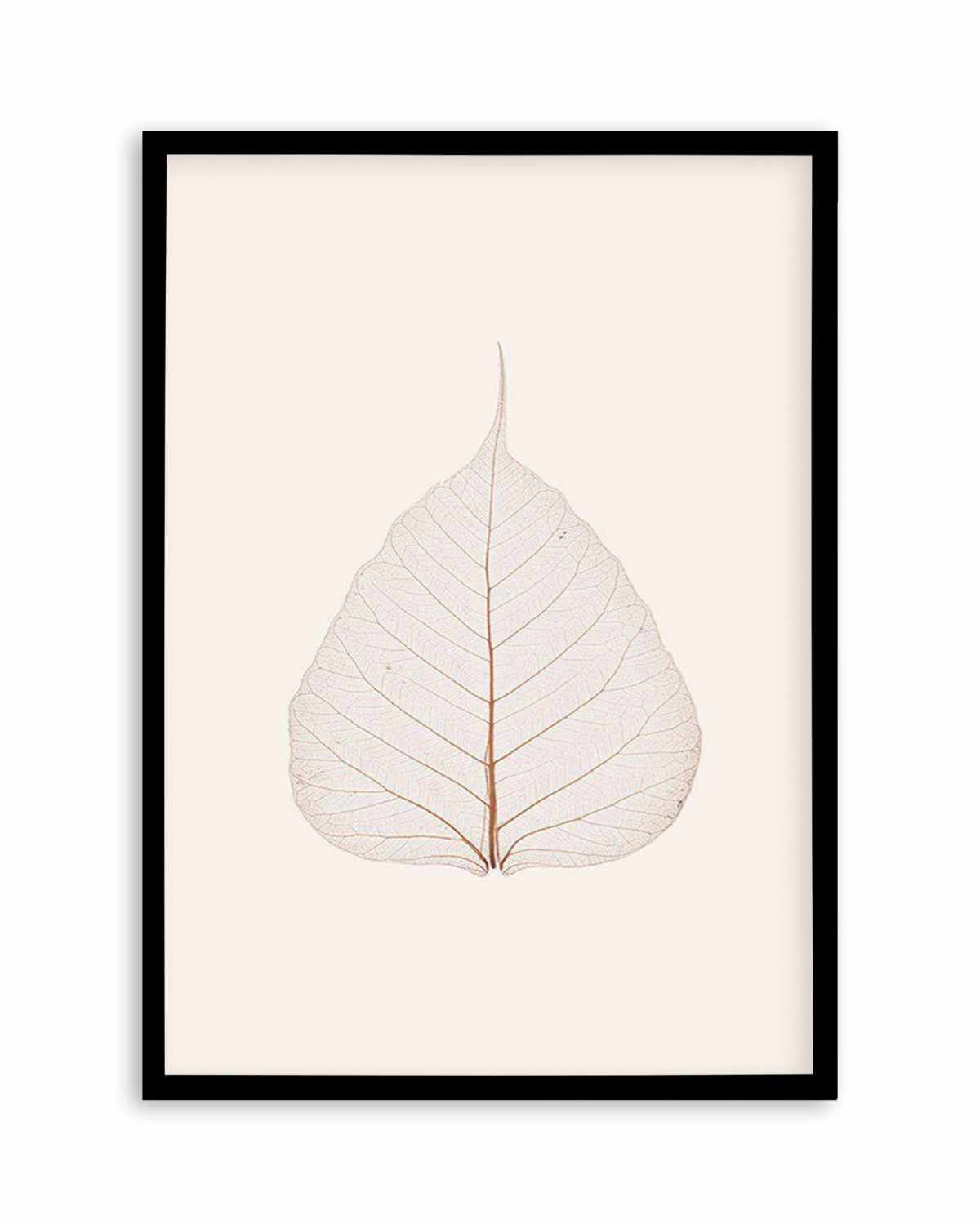 Feuille D'or III Art Print