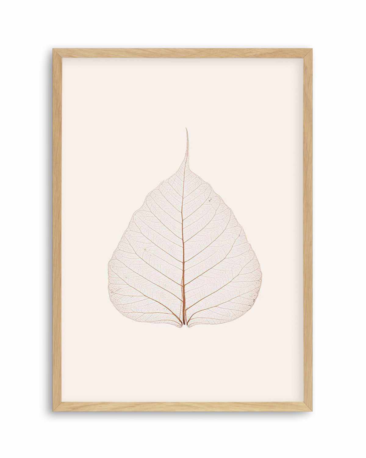 Feuille D'or III Art Print