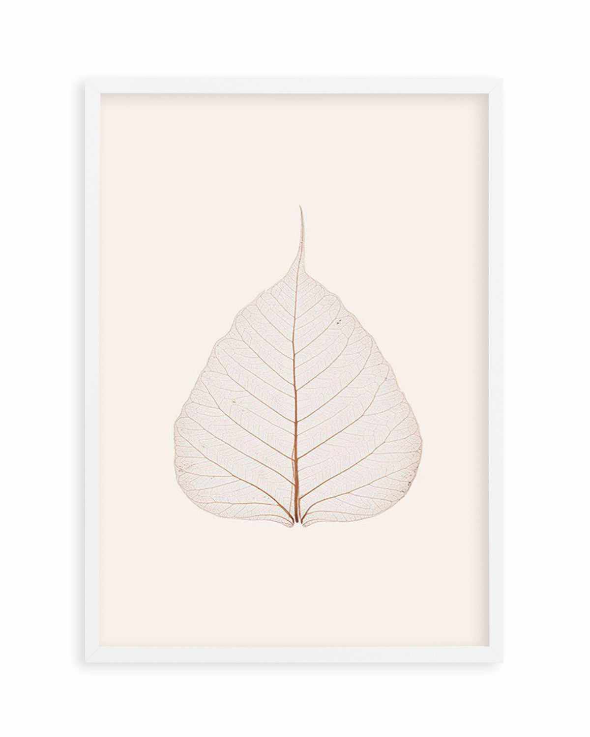 Feuille D'or III Art Print