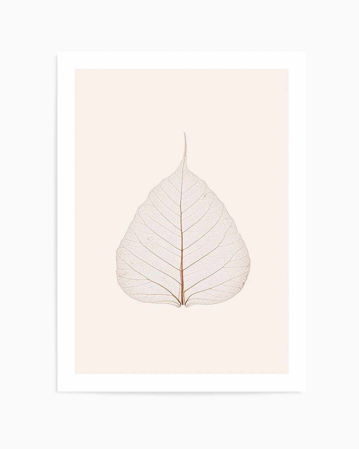 Feuille D'or III Art Print