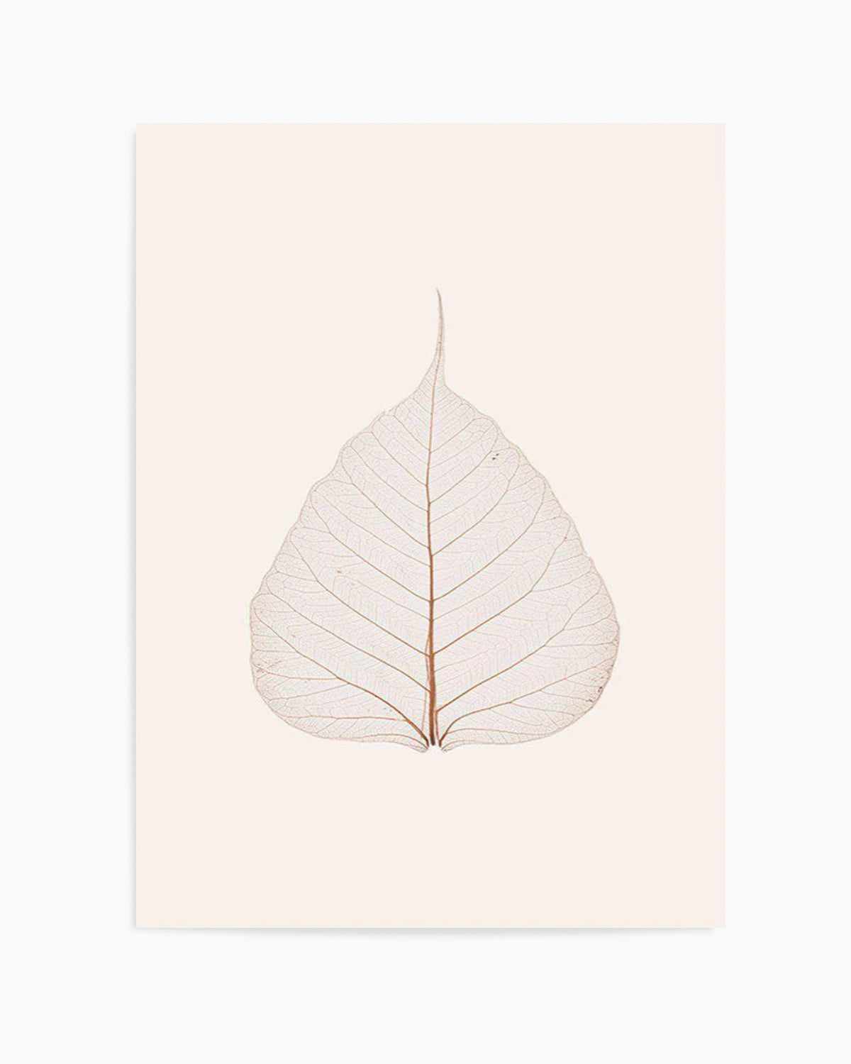 Feuille D'or III Art Print