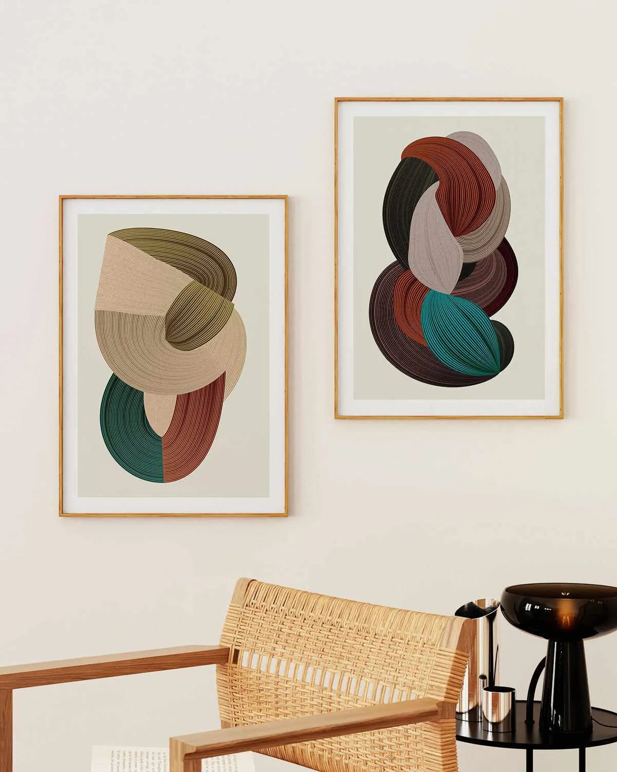 Fibers I by Design Fabrikken Art Print from Olive et Oriel where you can shop wallpaper and artworks online