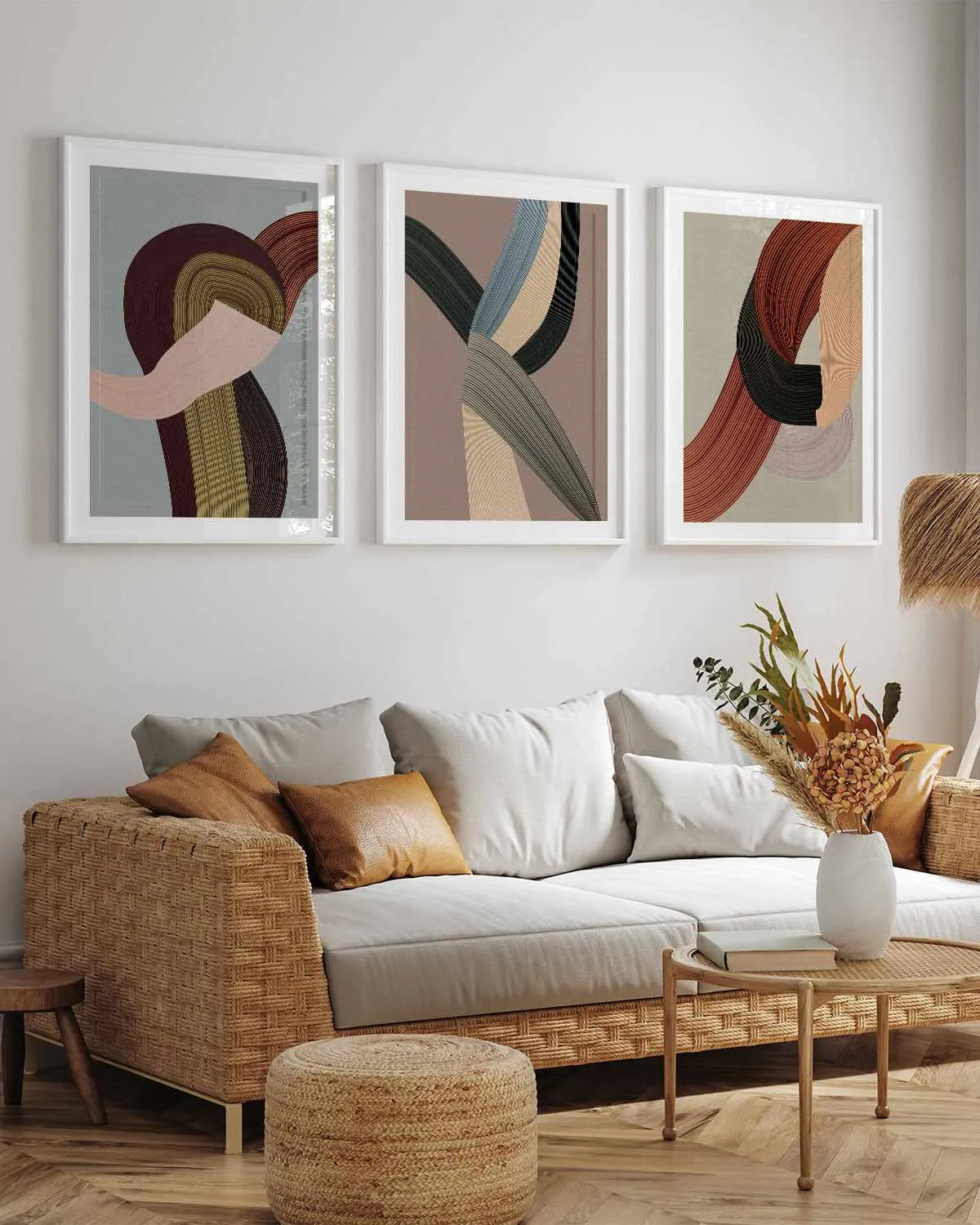 Fibers V by Design Fabrikken Art Print from Olive et Oriel where you can shop wallpaper and artworks online