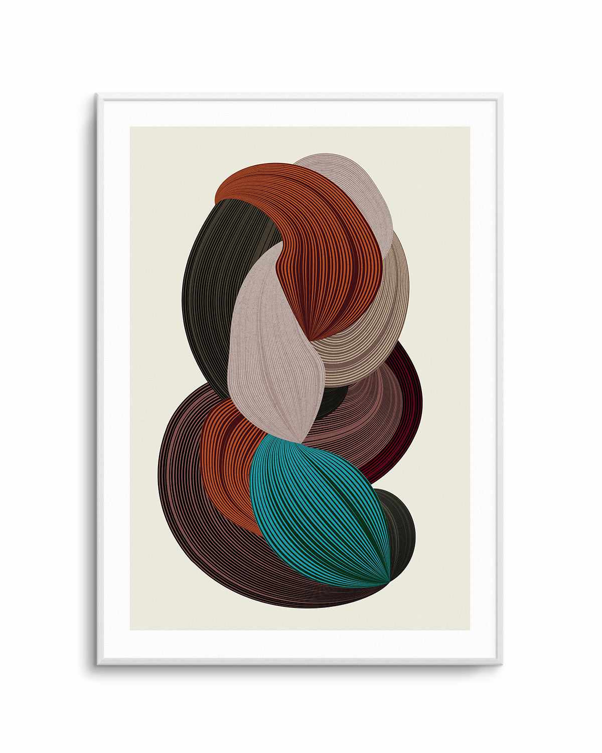 Fibers III by Design Fabrikken Art Print