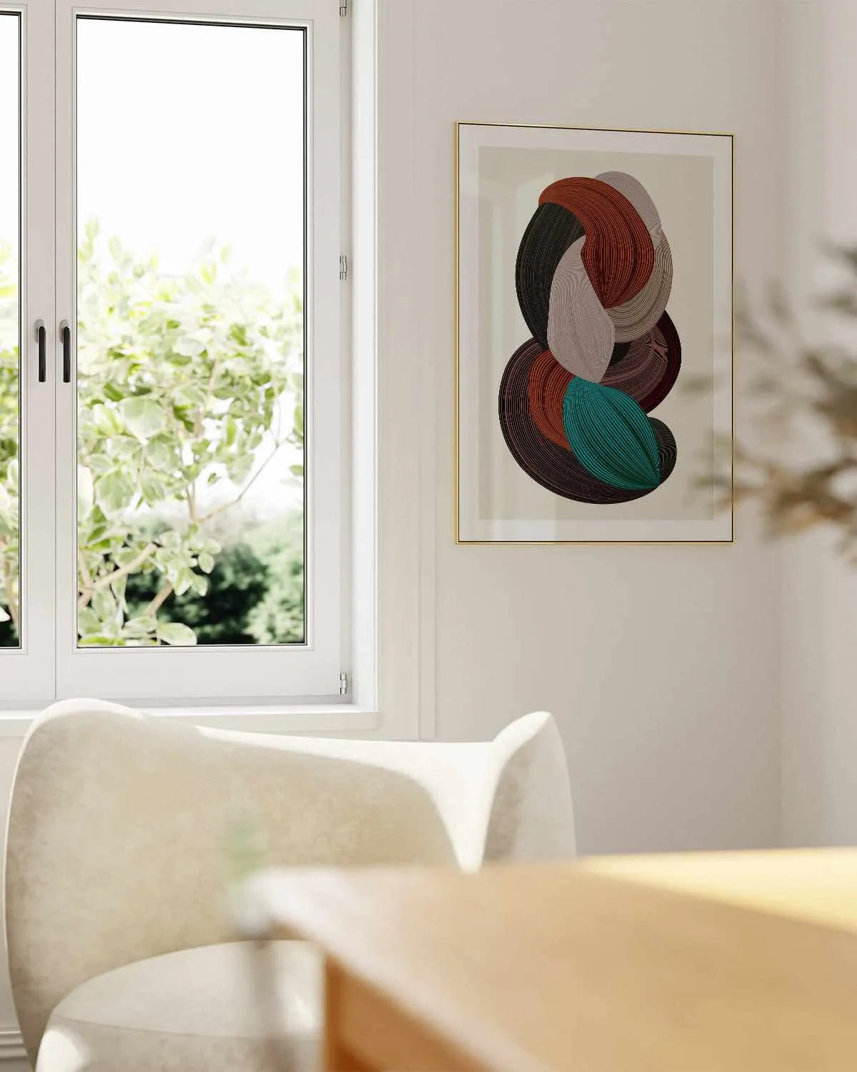 Fibers III by Design Fabrikken Art Print from Olive et Oriel where you can shop wallpaper and artworks online