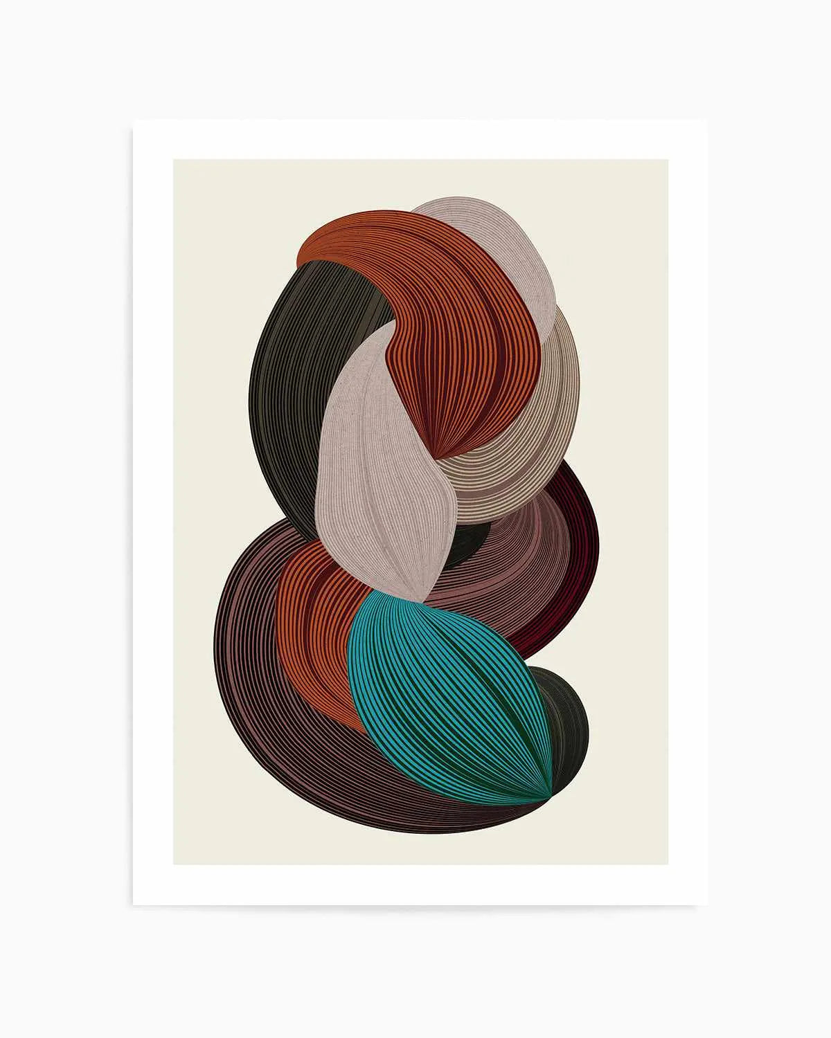 Fibers III by Design Fabrikken Art Print from Olive et Oriel where you can shop wallpaper and artworks online