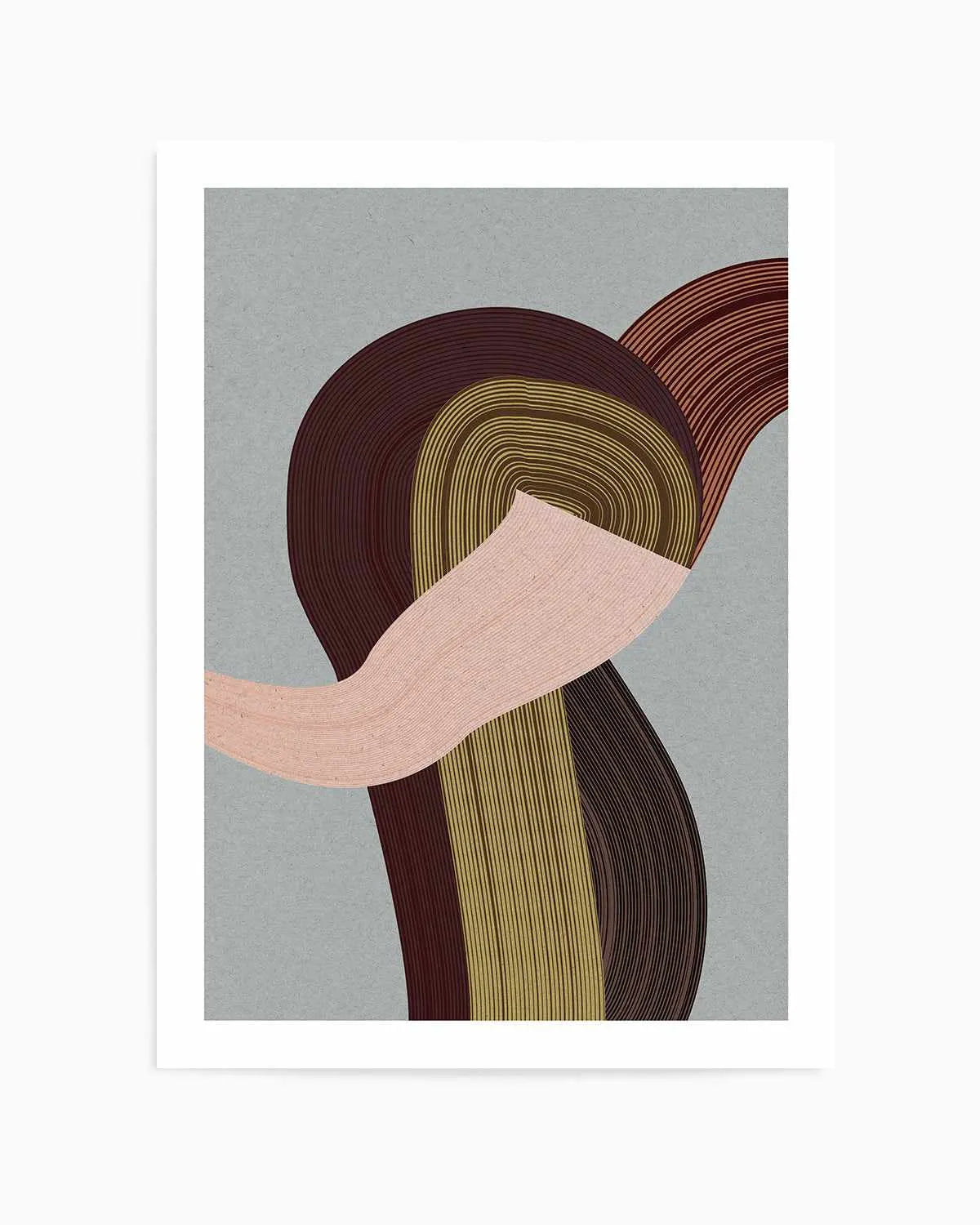 Fibers IV by Design Fabrikken Art Print from Olive et Oriel where you can shop wallpaper and artworks online