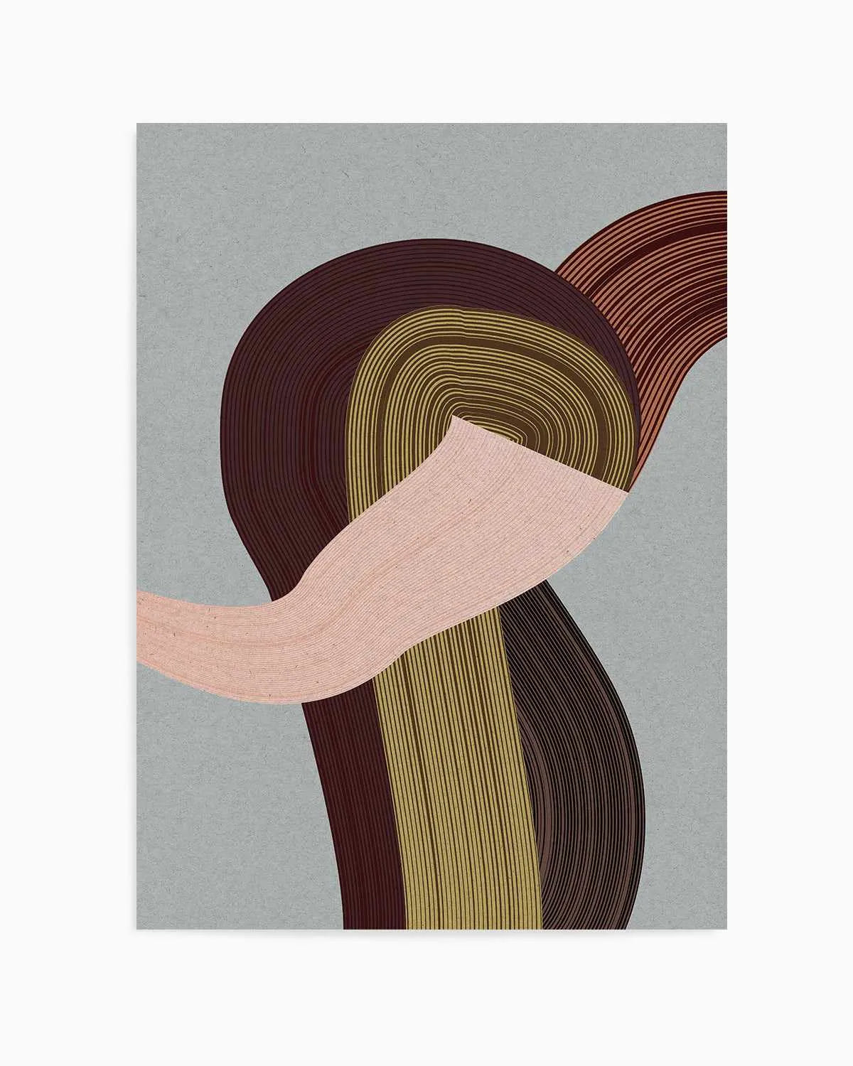 Fibers IV by Design Fabrikken Art Print from Olive et Oriel where you can shop wallpaper and artworks online