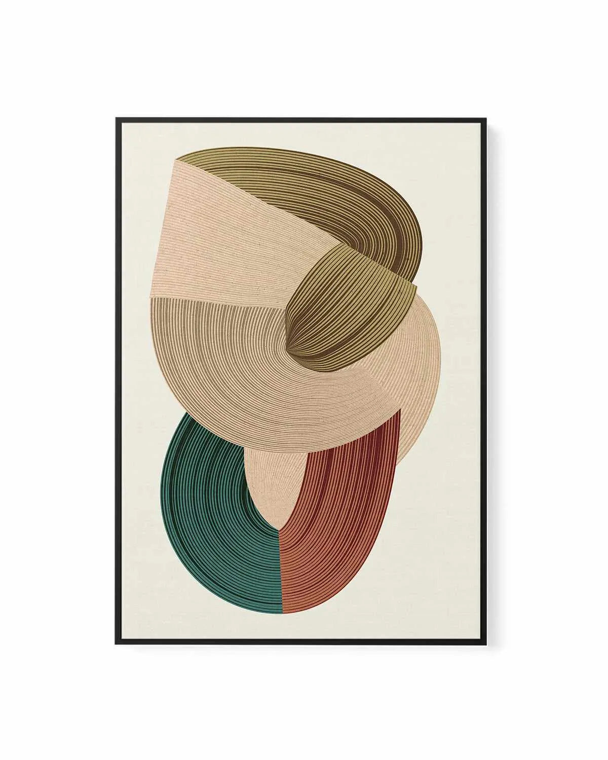 Fibers I by Design Fabrikken | Framed Canvas Art Print from Olive et Oriel where you can shop wallpaper and artworks online