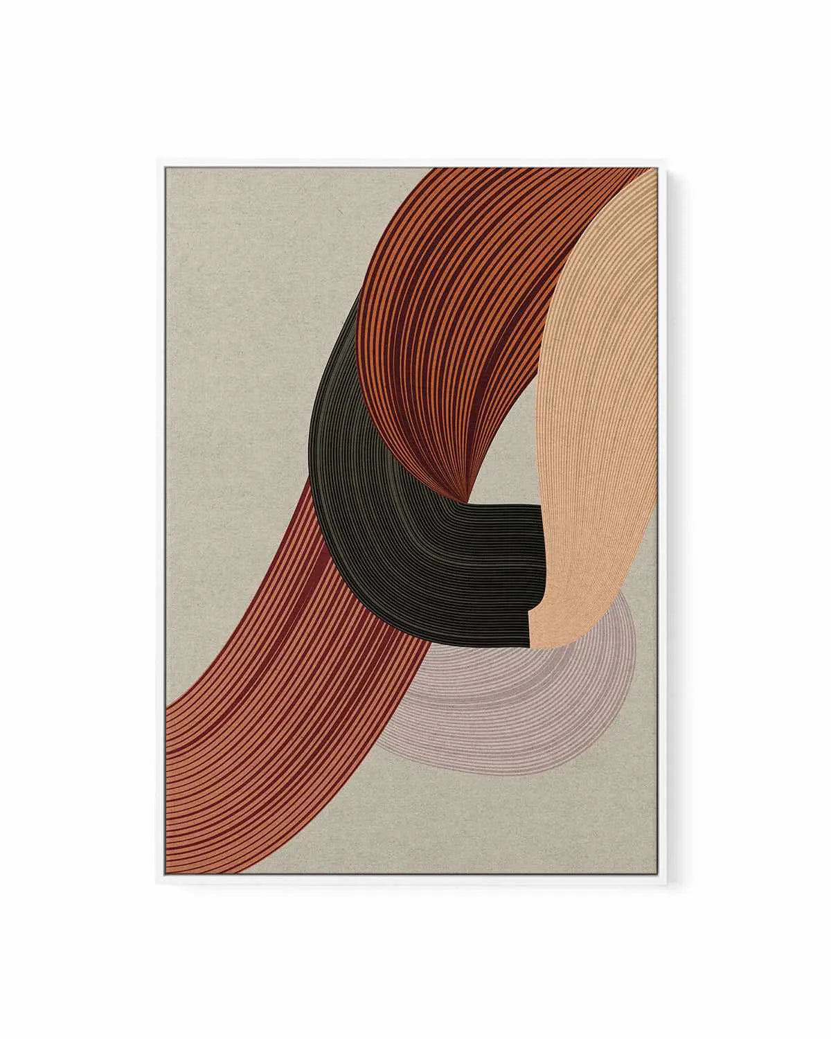 Fibers VI by Design Fabrikken | Framed Canvas Art Print from Olive et Oriel where you can shop wallpaper and artworks online