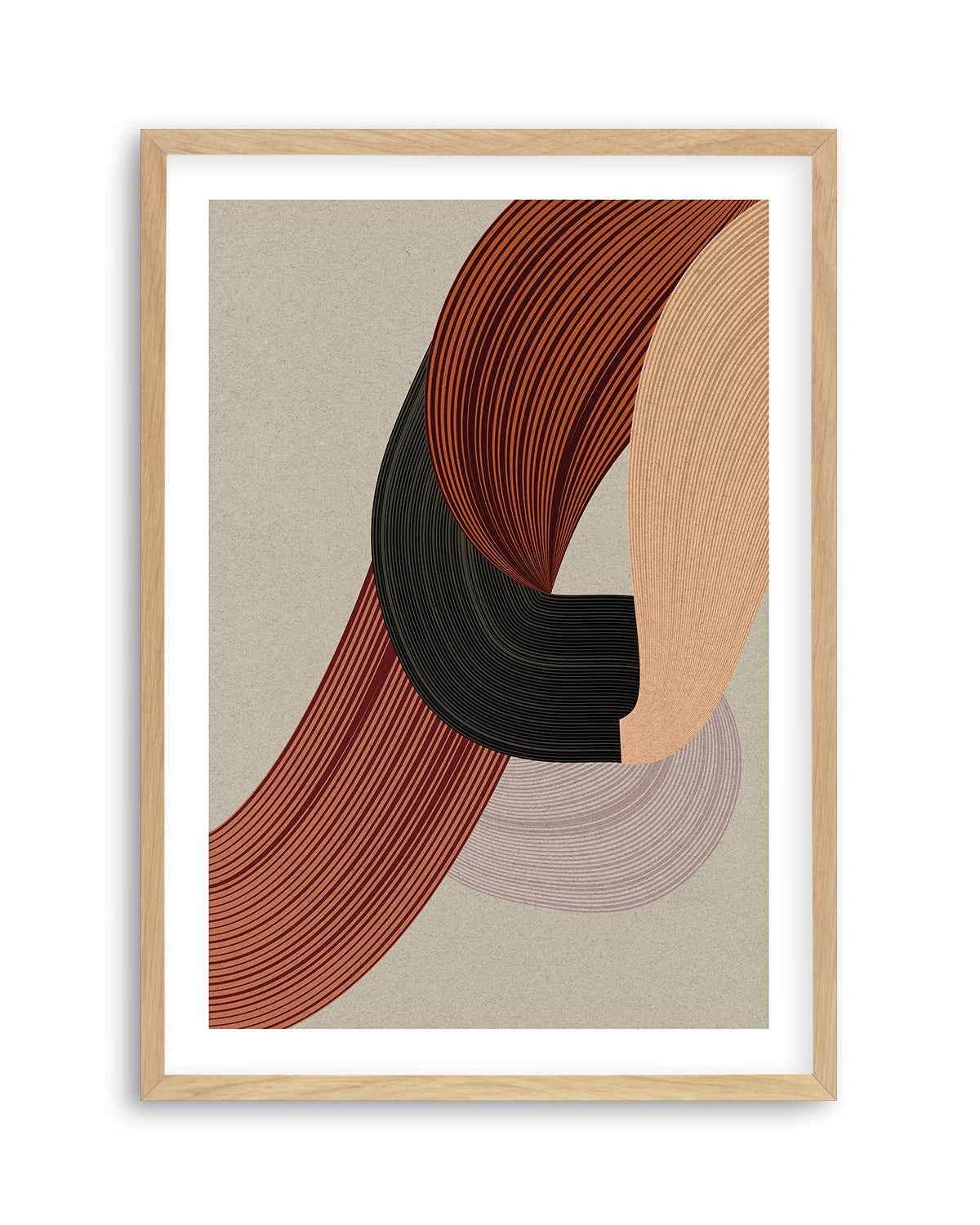 Fibers VI by Design Fabrikken Art Print