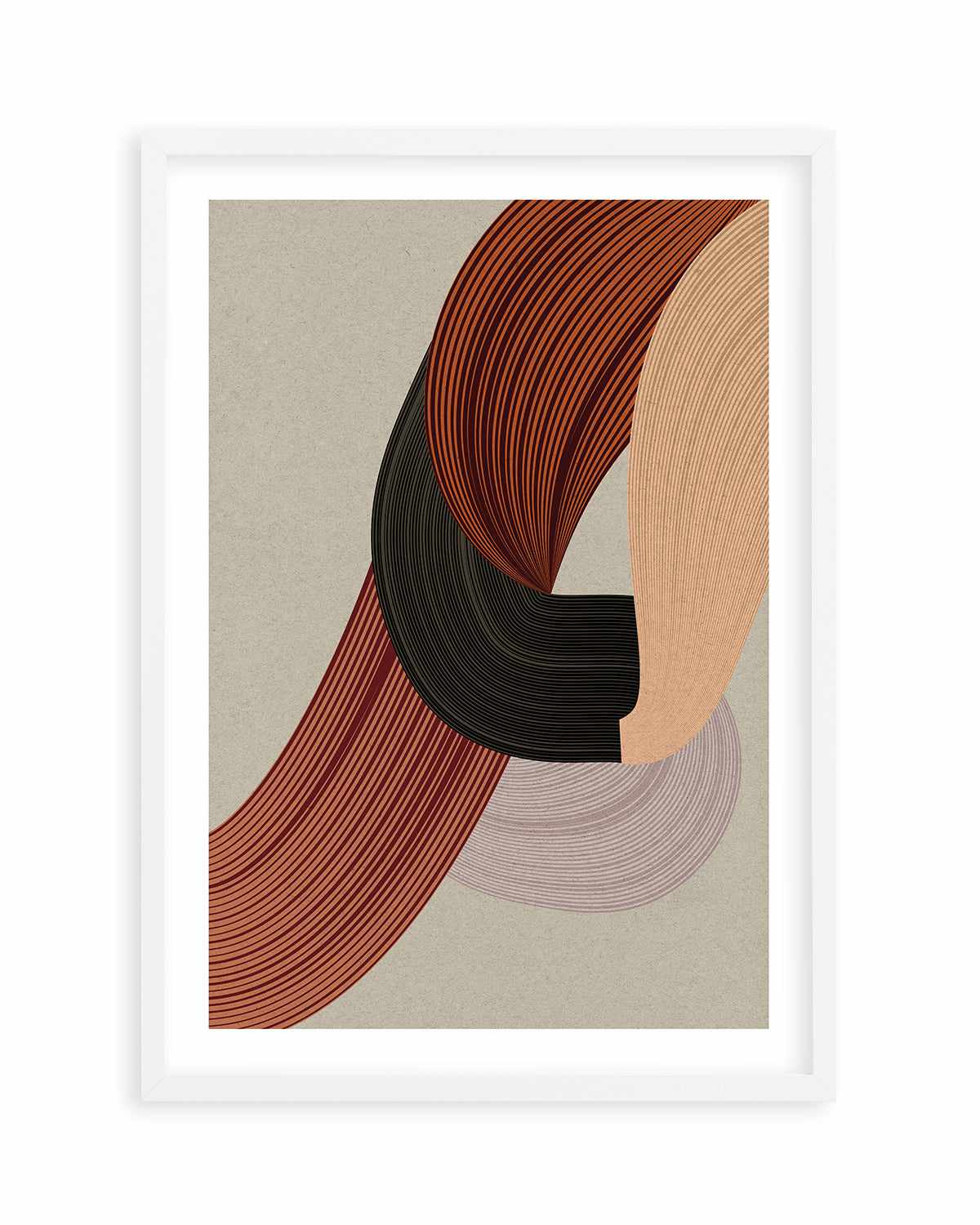 Fibers VI by Design Fabrikken Art Print